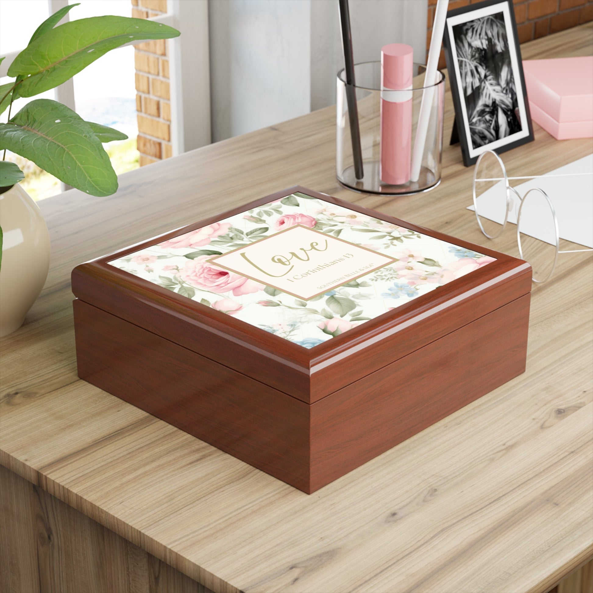 Love Jewelry Box – 1 Corinthians 13 | Southern Belle & Sea™ - Southern Belle & Sea