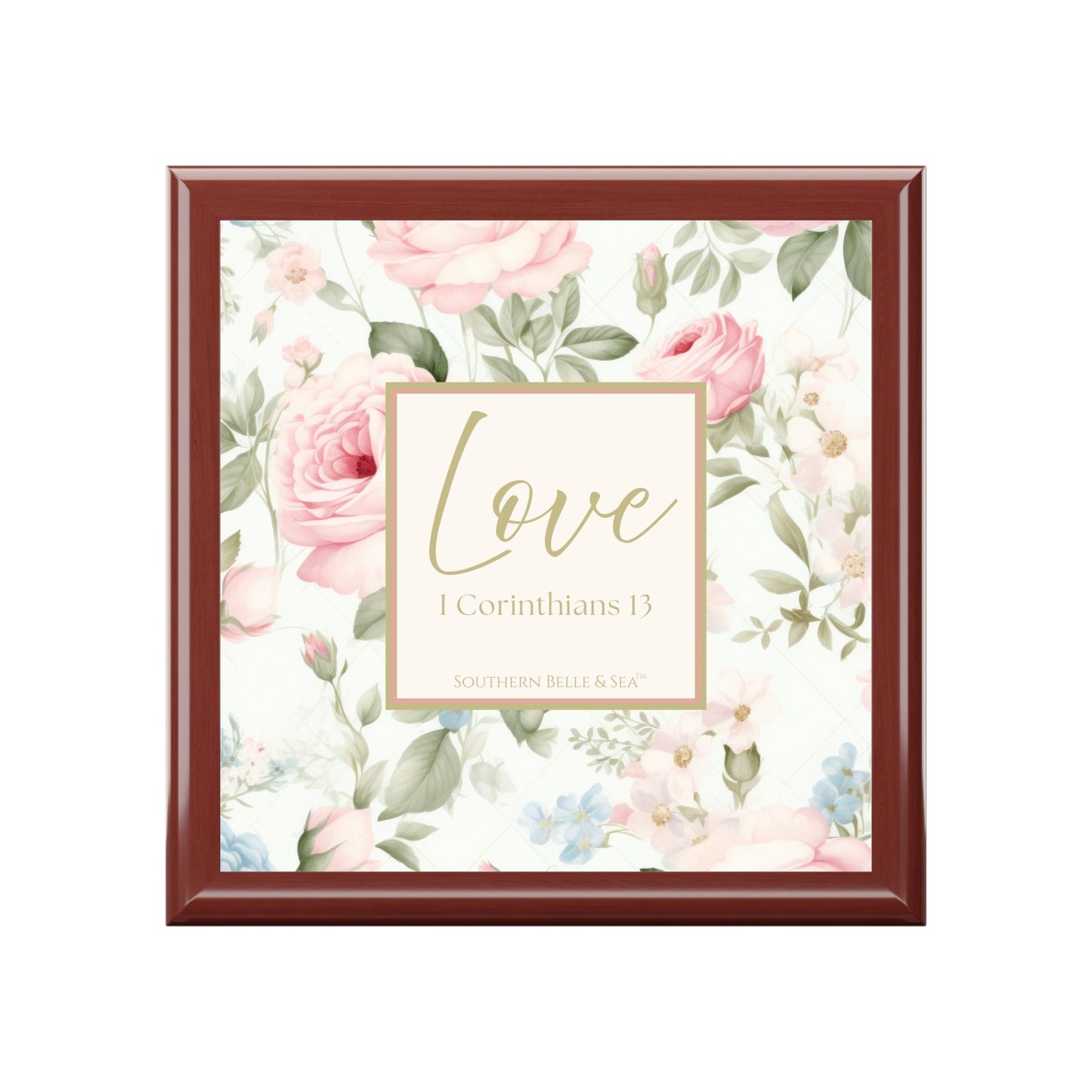 Love Jewelry Box – 1 Corinthians 13 | Southern Belle & Sea™ - Southern Belle & Sea