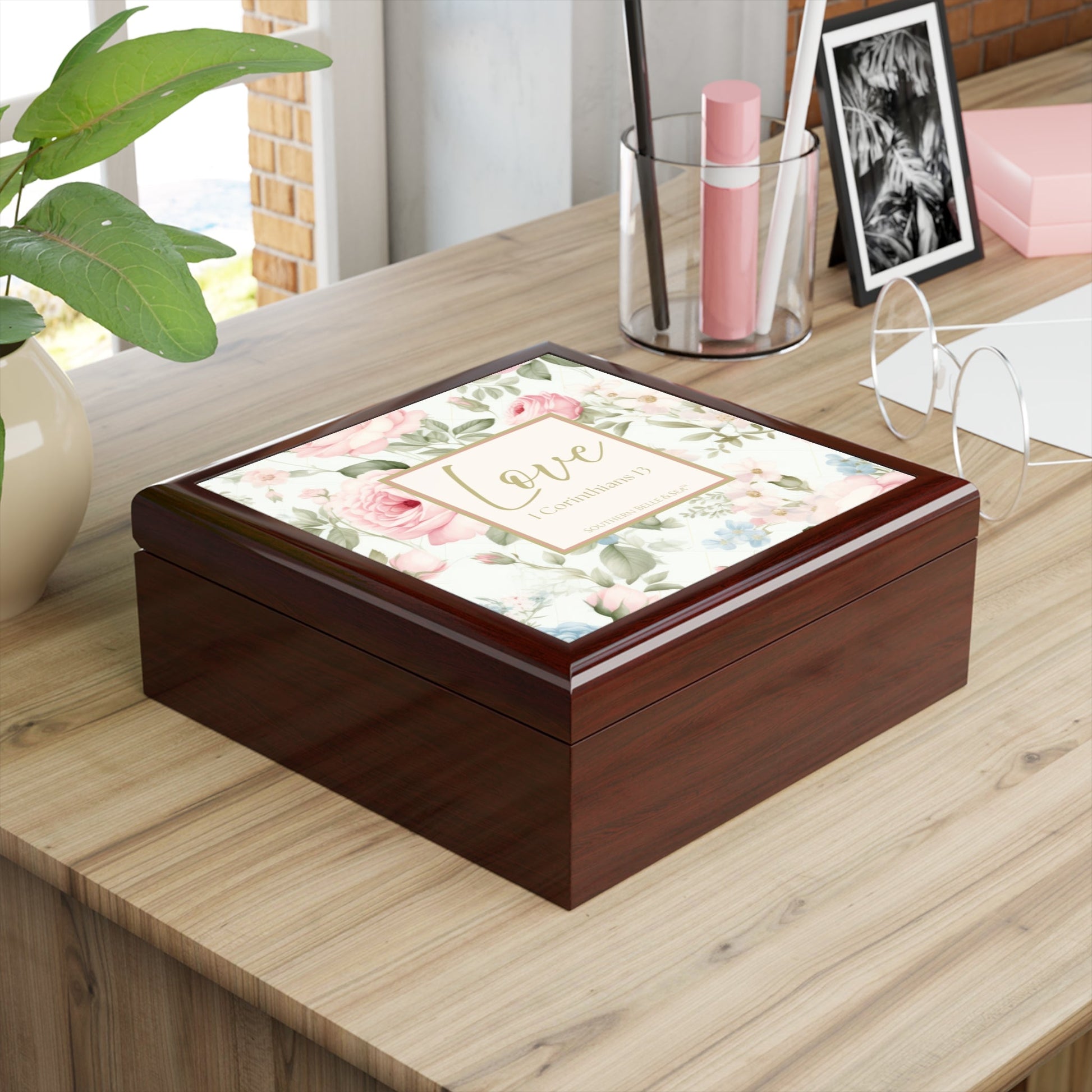 Love Jewelry Box – 1 Corinthians 13 | Southern Belle & Sea™ - Southern Belle & Sea