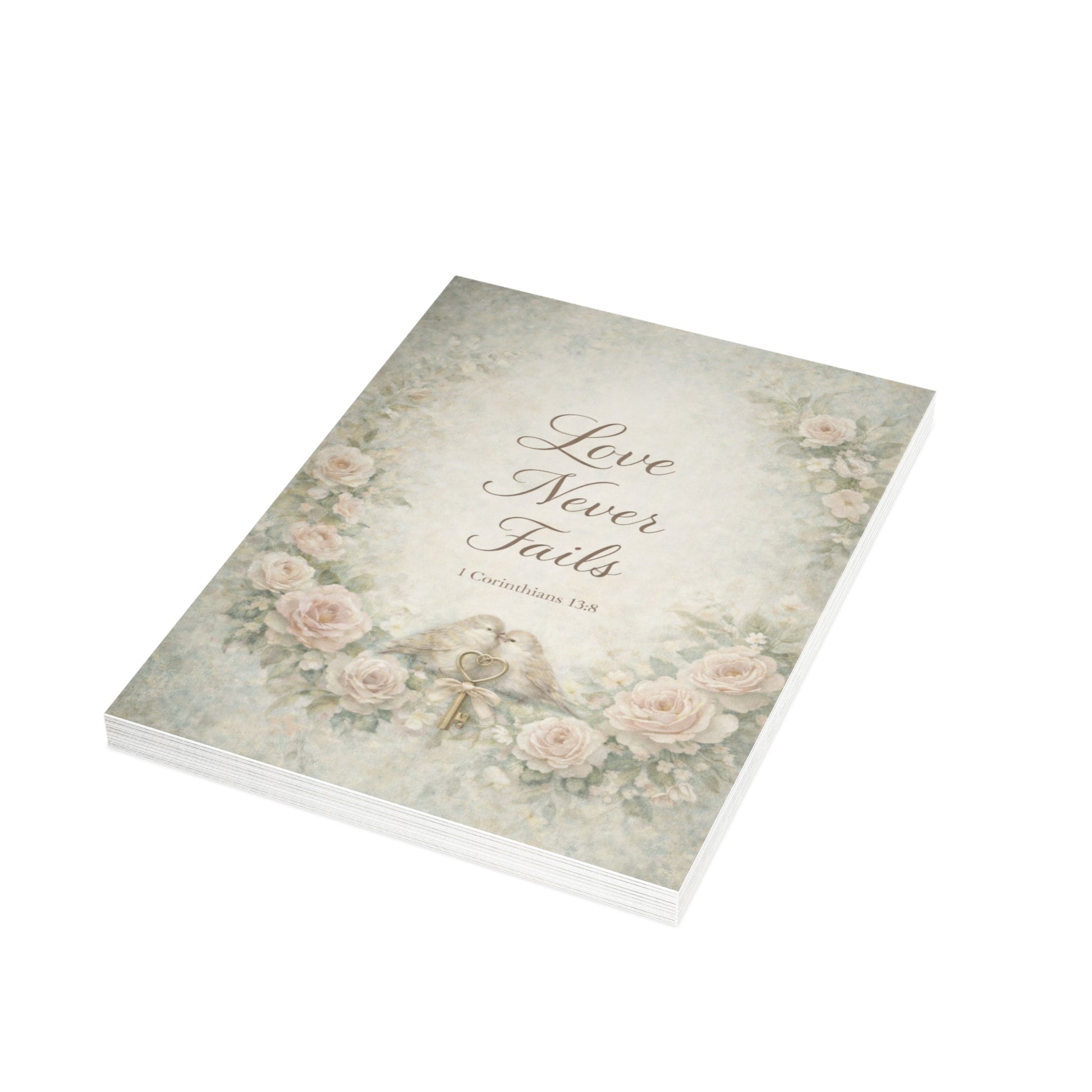 Love Never Fails — Faith - Inspired Greeting Card Set | Southern Belle & Sea™ - Southern Belle & Sea