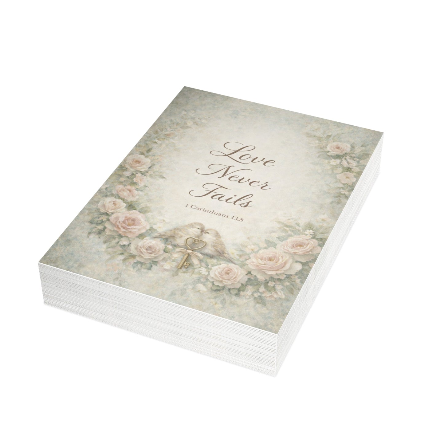 Love Never Fails — Faith - Inspired Greeting Card Set | Southern Belle & Sea™ - Southern Belle & Sea