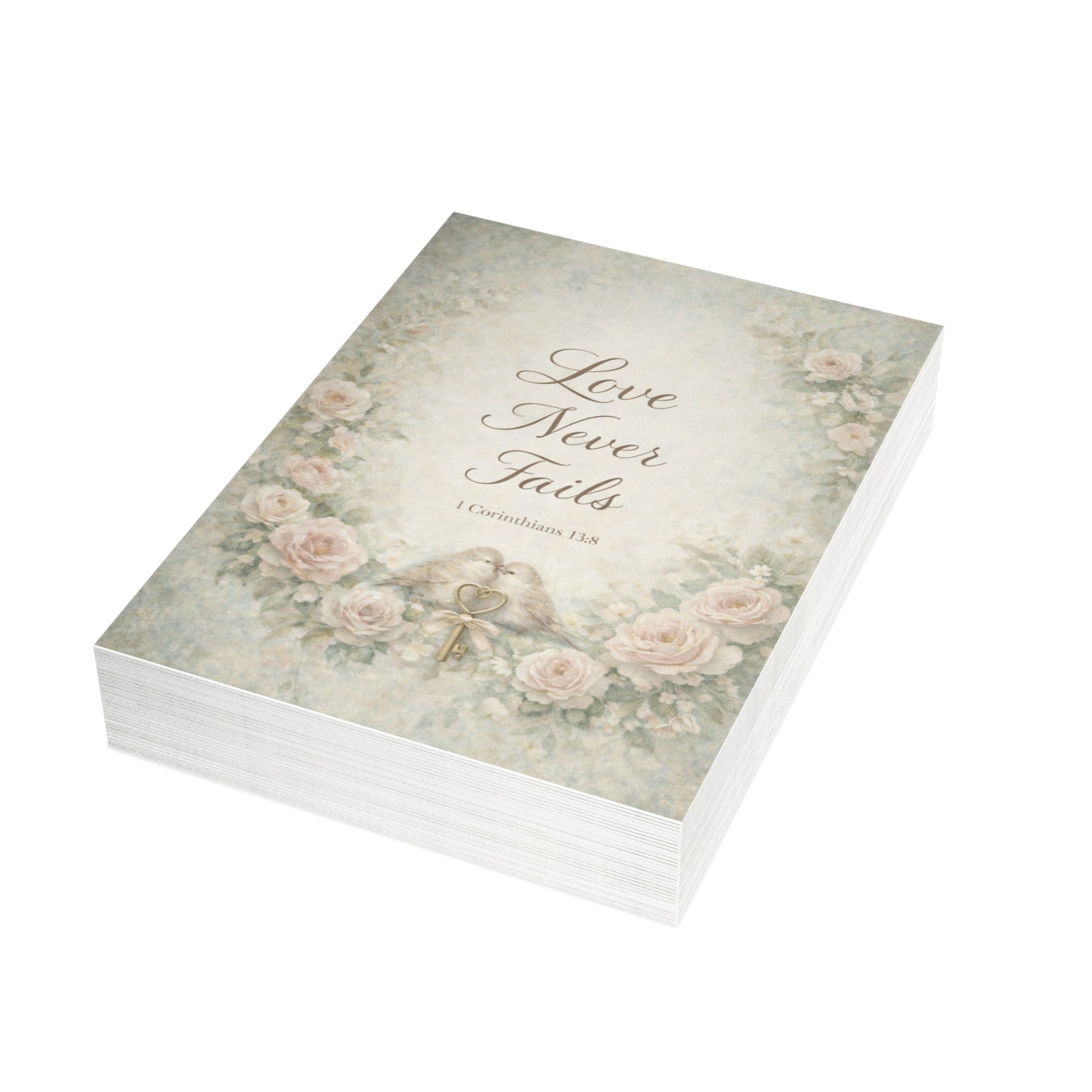 Love Never Fails — Faith - Inspired Greeting Card Set | Southern Belle & Sea™ - Southern Belle & Sea