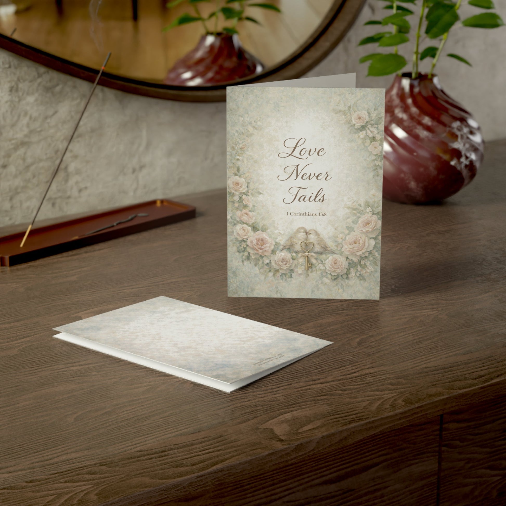 Love Never Fails — Faith - Inspired Greeting Card Set | Southern Belle & Sea™ - Southern Belle & Sea