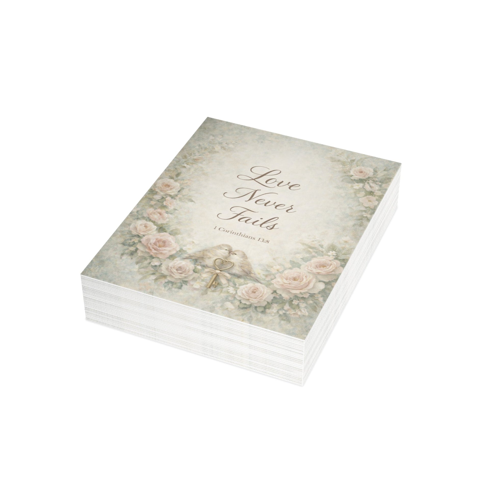Love Never Fails — Faith - Inspired Greeting Card Set | Southern Belle & Sea™ - Southern Belle & Sea