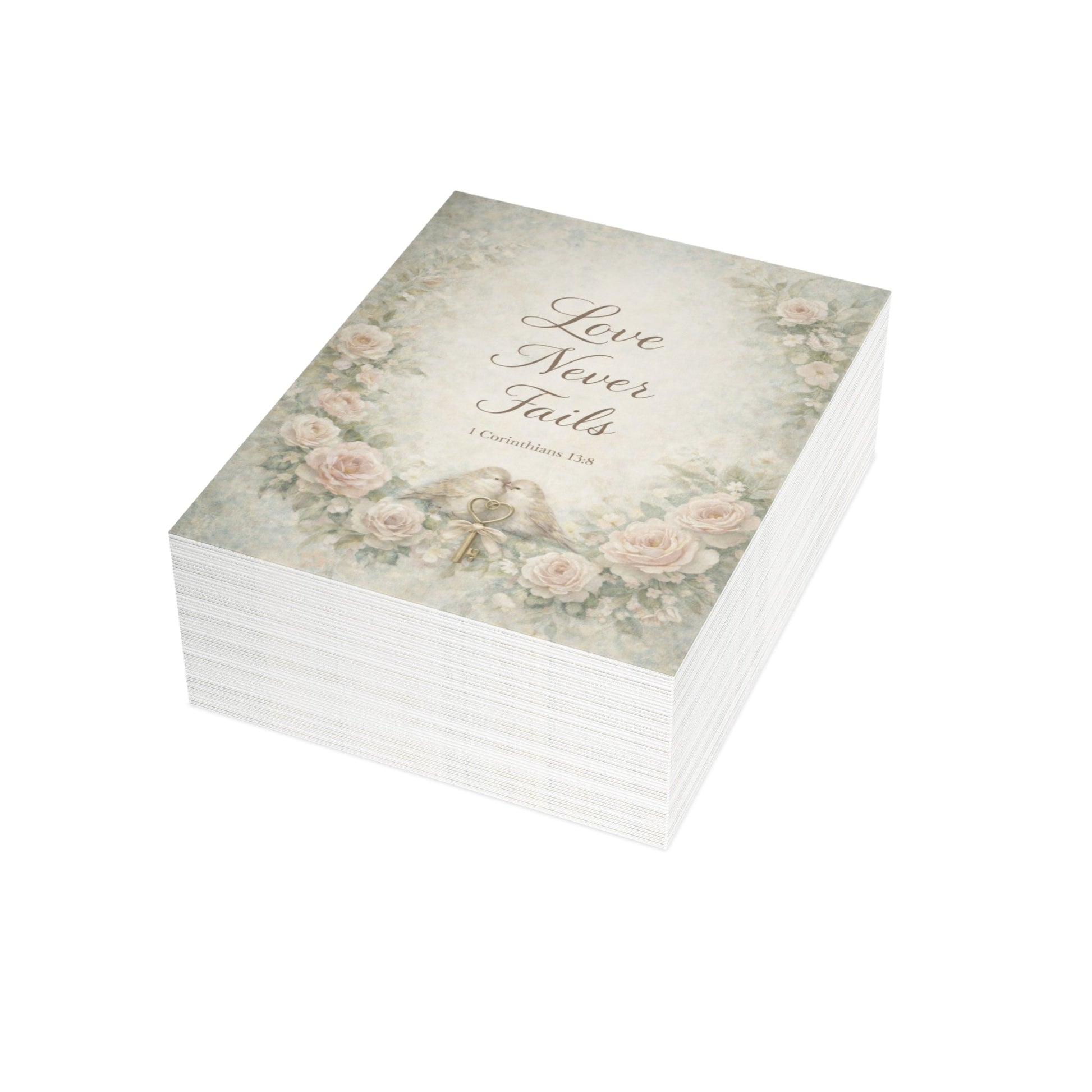 Love Never Fails — Faith - Inspired Greeting Card Set | Southern Belle & Sea™ - Southern Belle & Sea