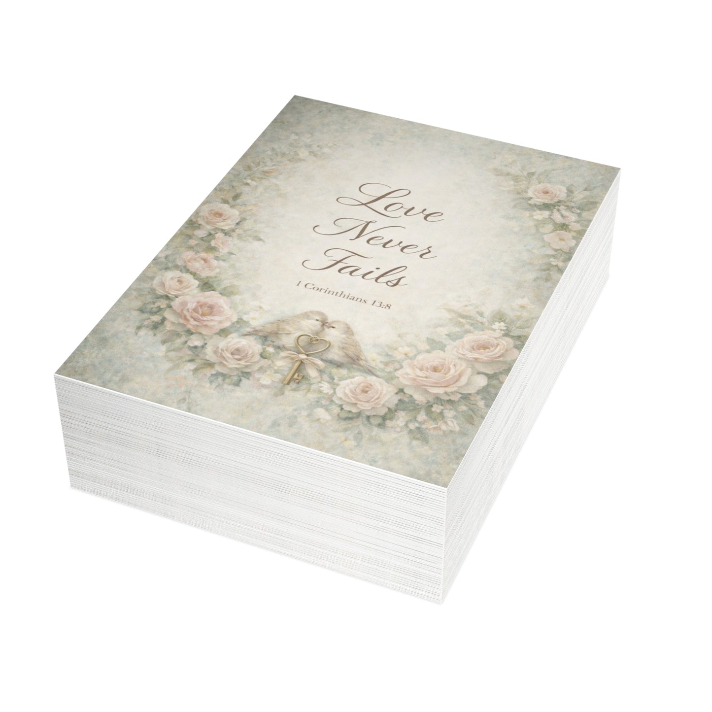 Love Never Fails — Faith - Inspired Greeting Card Set | Southern Belle & Sea™ - Southern Belle & Sea