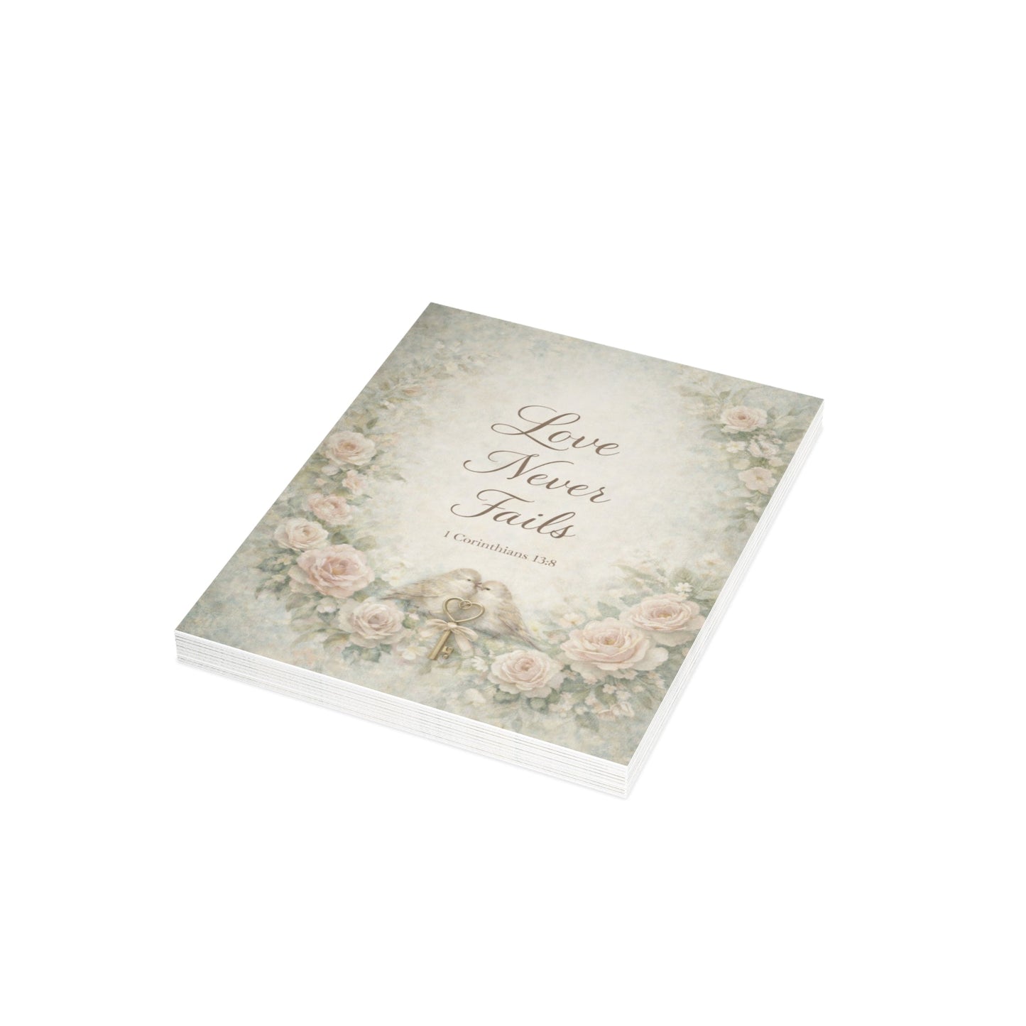 Love Never Fails — Faith - Inspired Greeting Card Set | Southern Belle & Sea™ - Southern Belle & Sea