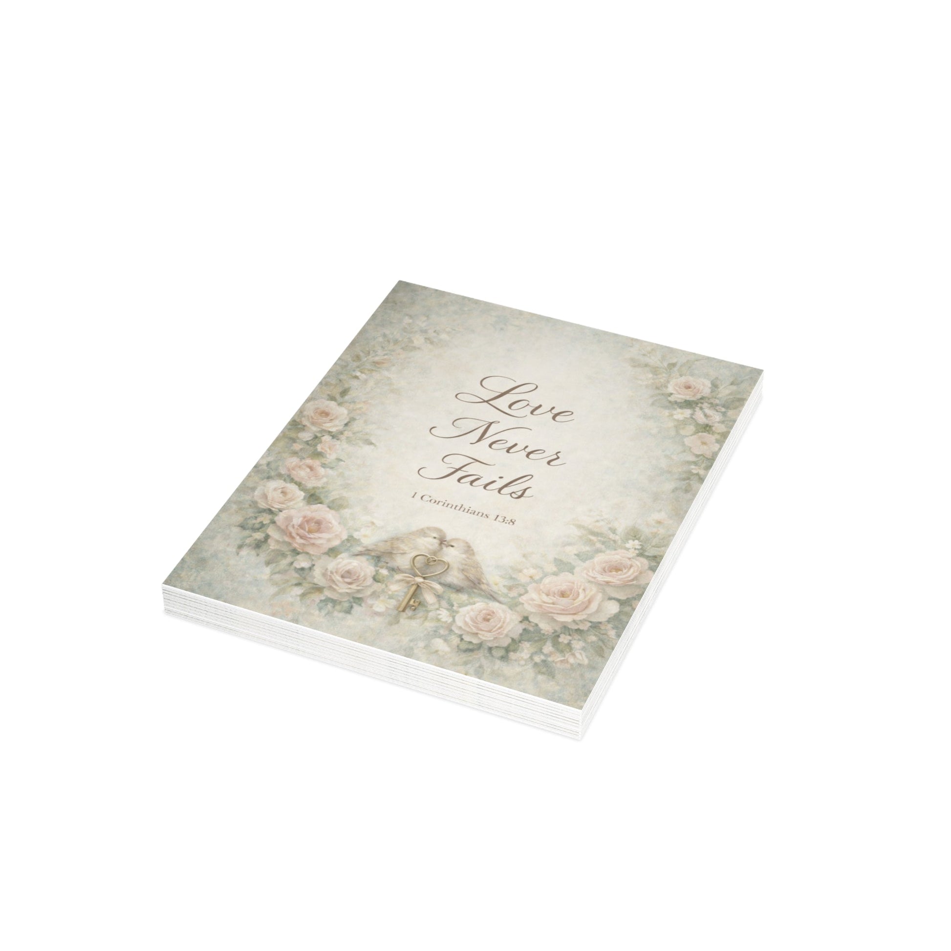 Love Never Fails — Faith - Inspired Greeting Card Set | Southern Belle & Sea™ - Southern Belle & Sea