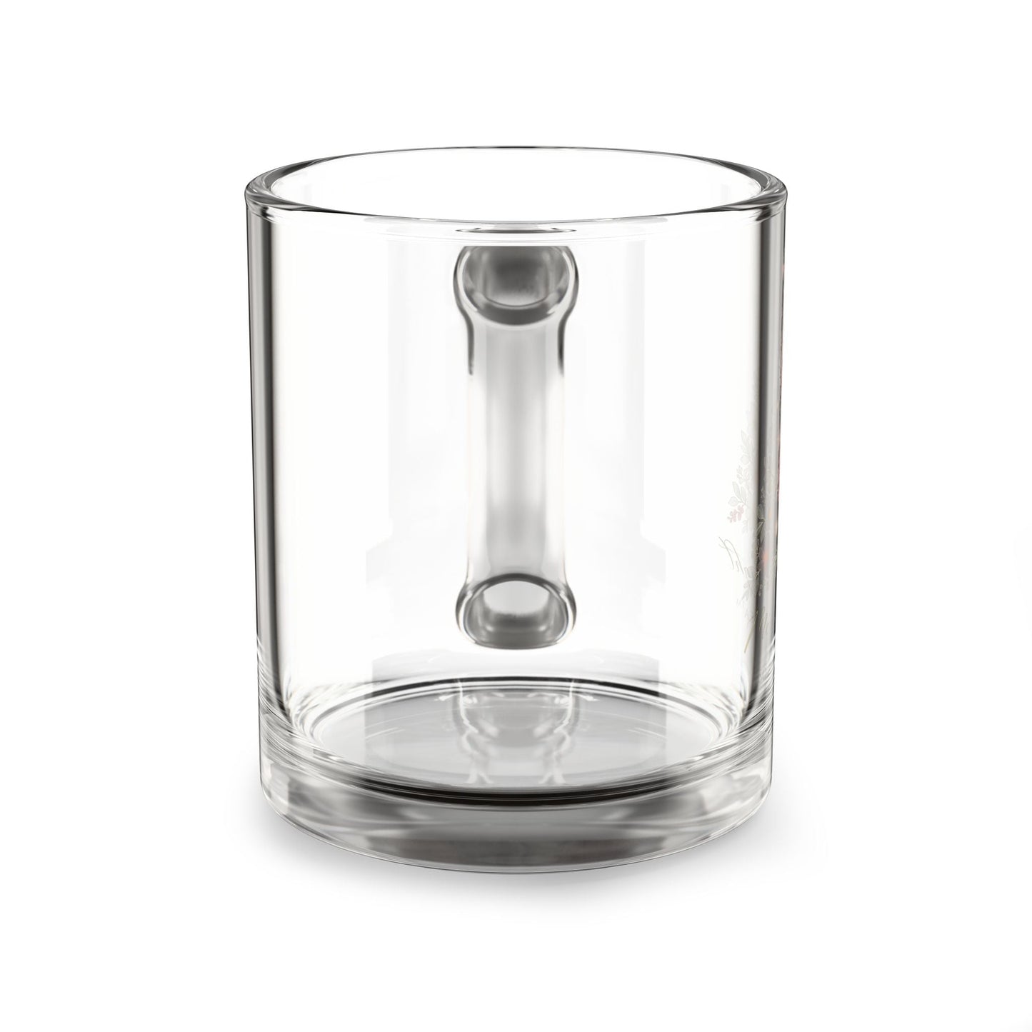 Merry & Bright Clear Glass Mug | Southern Belle & Sea™ - Southern Belle & Sea