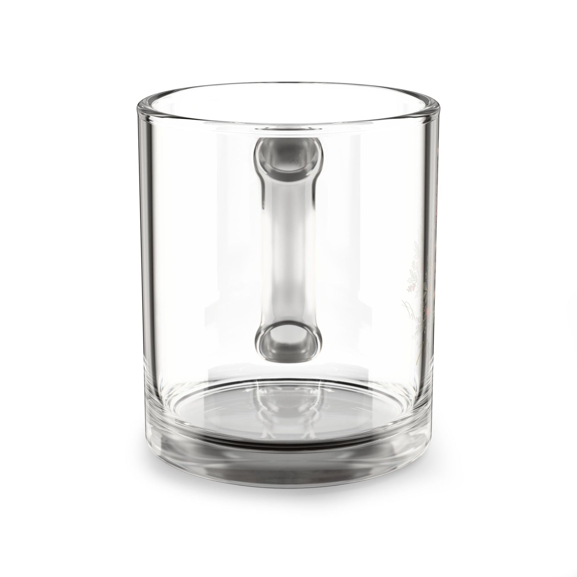 Merry & Bright Clear Glass Mug | Southern Belle & Sea™ - Southern Belle & Sea