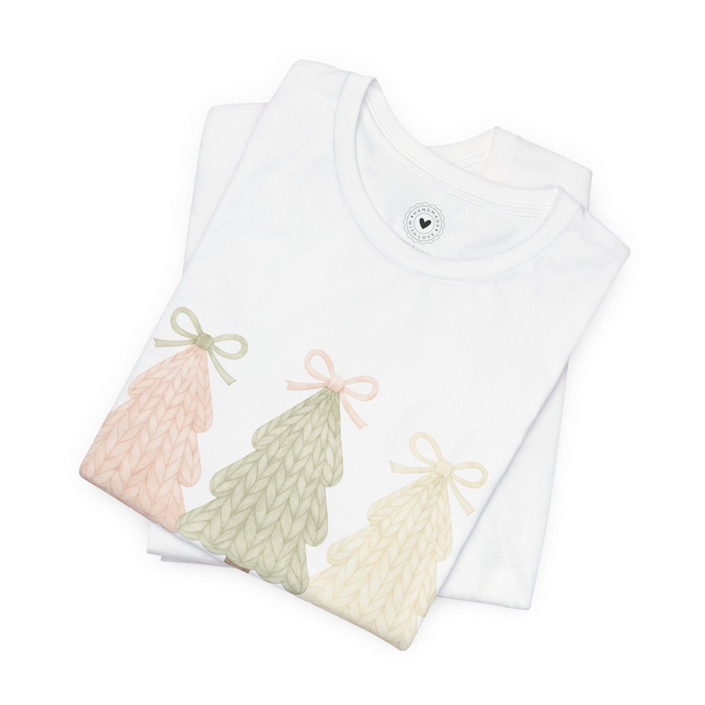 Merry & Bright Knitted Christmas Tree Shirt | Southern Belle & Sea™ - Southern Belle & Sea