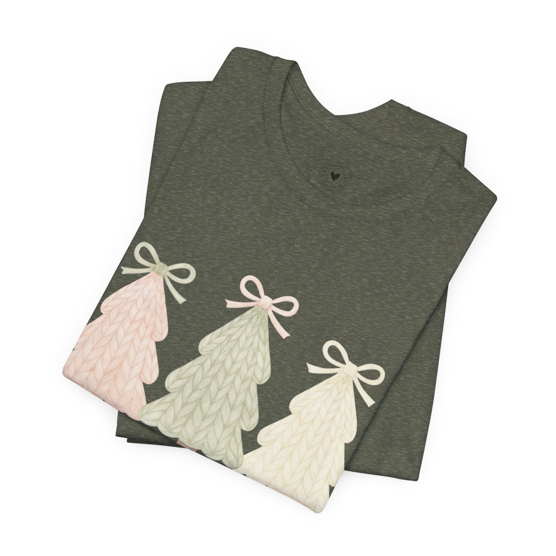 Merry & Bright Knitted Christmas Tree Shirt | Southern Belle & Sea™ - Southern Belle & Sea