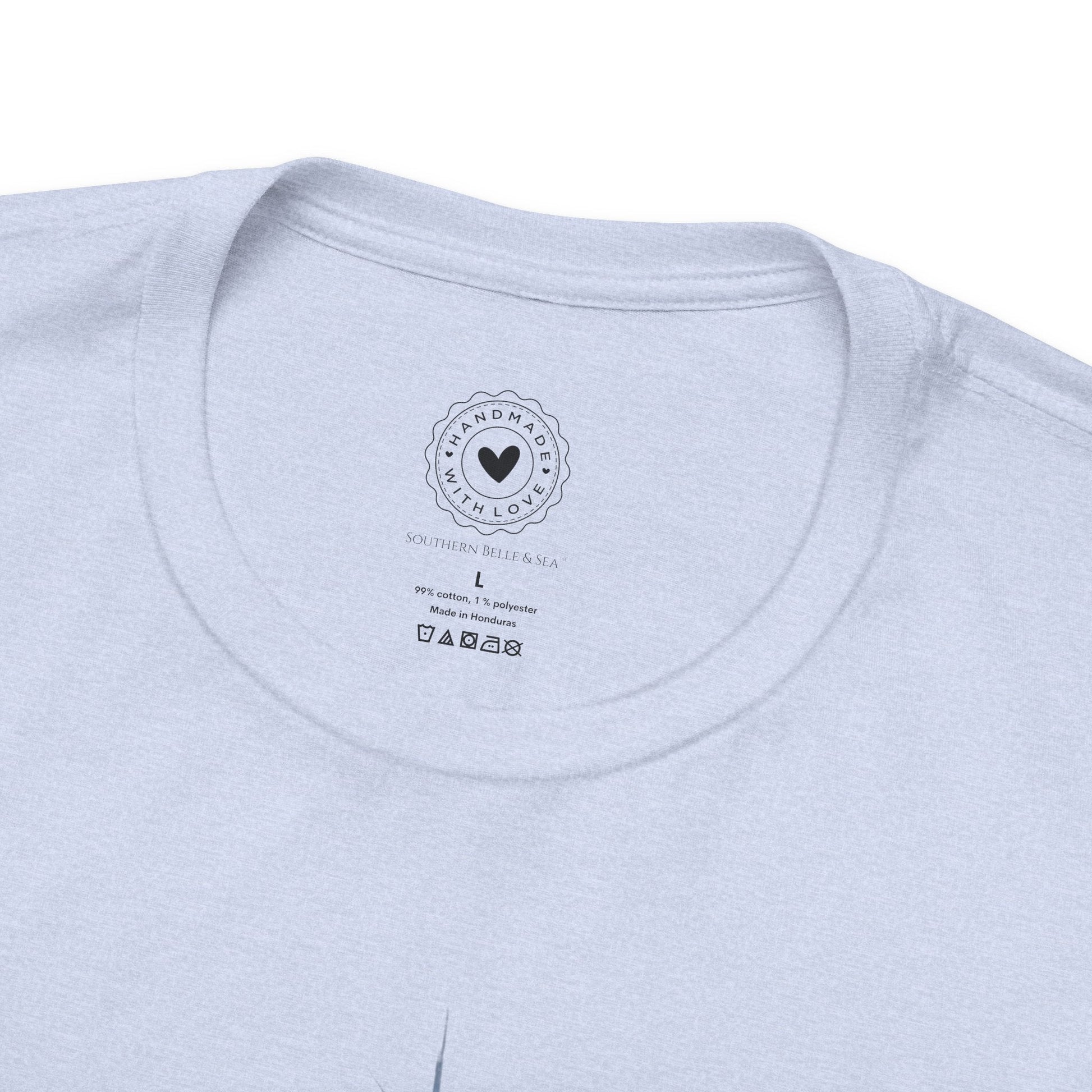 Merry Christ - mas Cross Tee (Blue Cross) | Southern Belle & Sea™ - Southern Belle & Sea