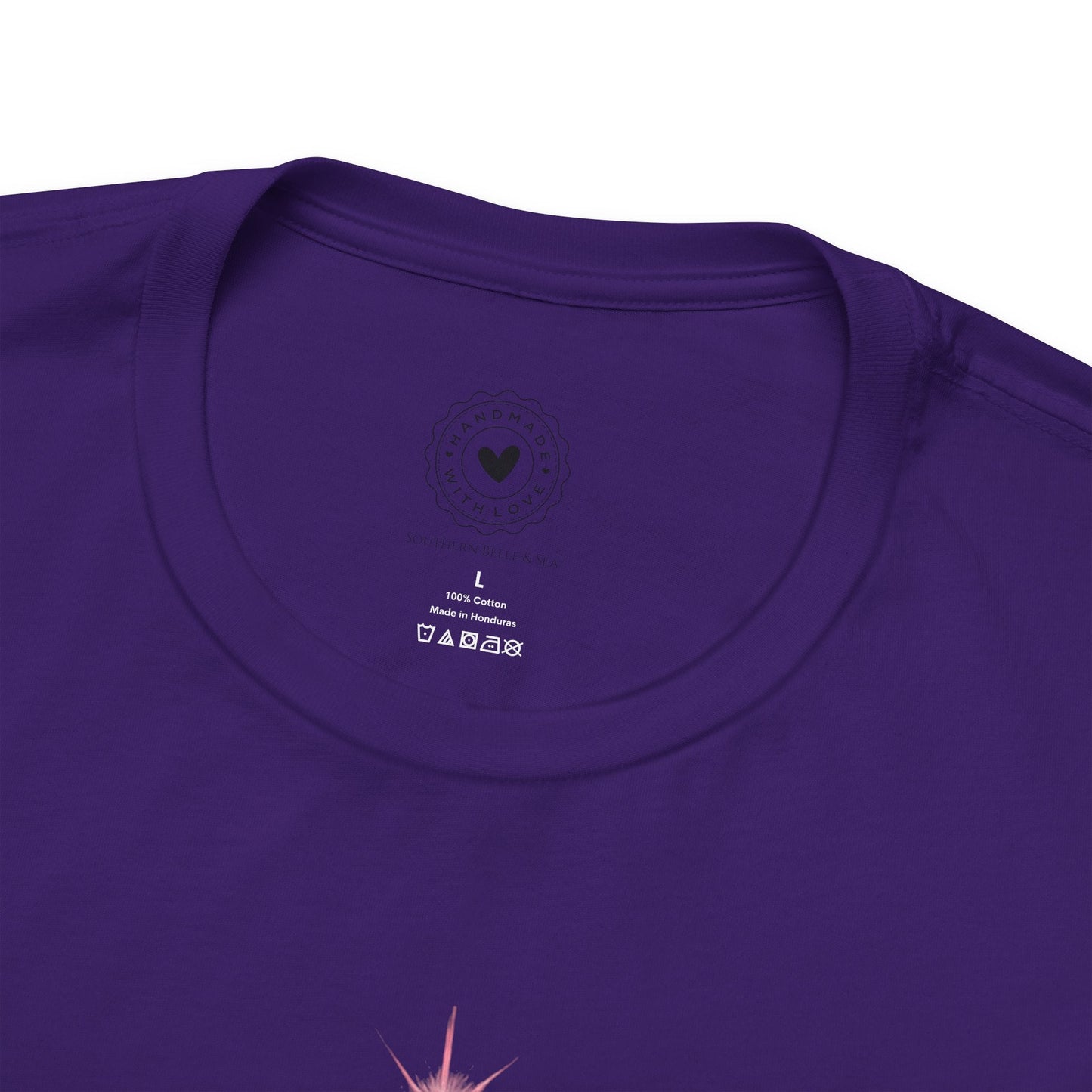 Merry Christ - mas Cross Tee (Pink Cross) — Merry Christ - mas™ Collection | Southern Belle & Sea™ - Southern Belle & Sea
