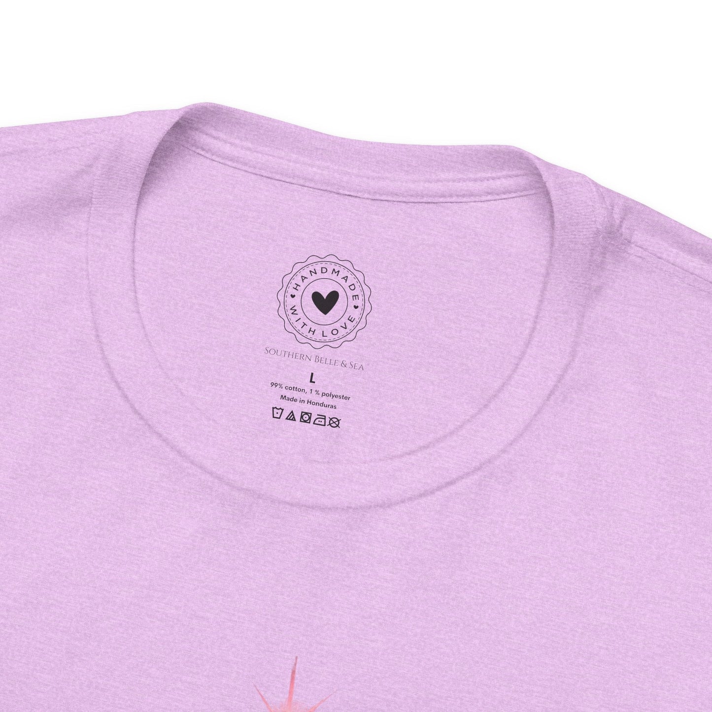 Merry Christ - mas Cross Tee (Pink Cross) — Merry Christ - mas™ Collection | Southern Belle & Sea™ - Southern Belle & Sea