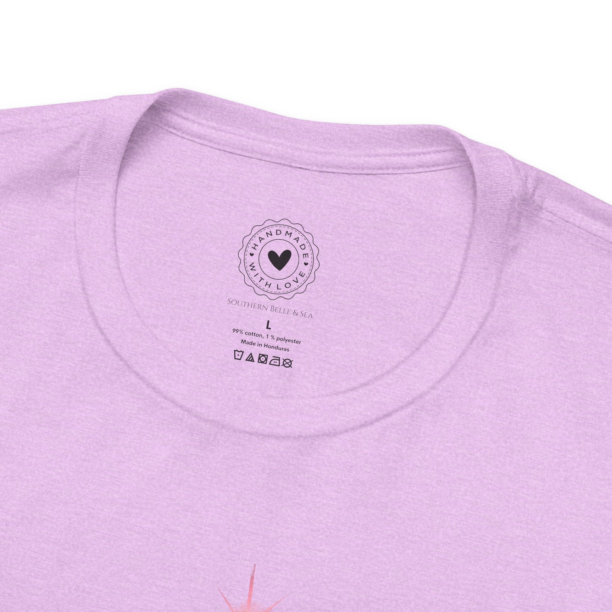 Merry Christ - mas Cross Tee (Pink Cross) — Merry Christ - mas™ Collection | Southern Belle & Sea™ - Southern Belle & Sea