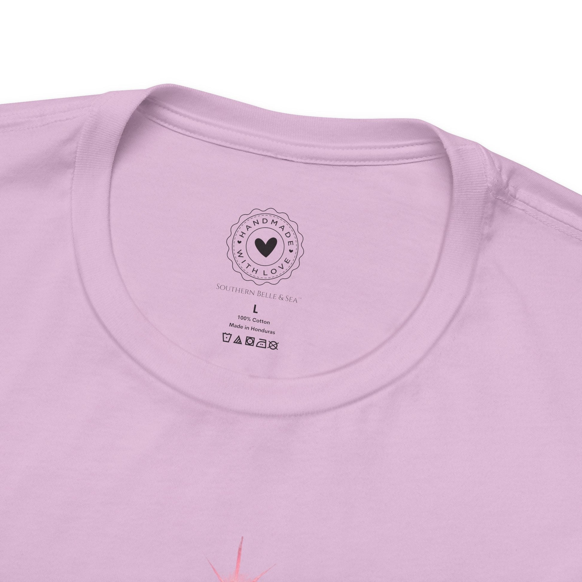 Merry Christ - mas Cross Tee (Pink Cross) — Merry Christ - mas™ Collection | Southern Belle & Sea™ - Southern Belle & Sea