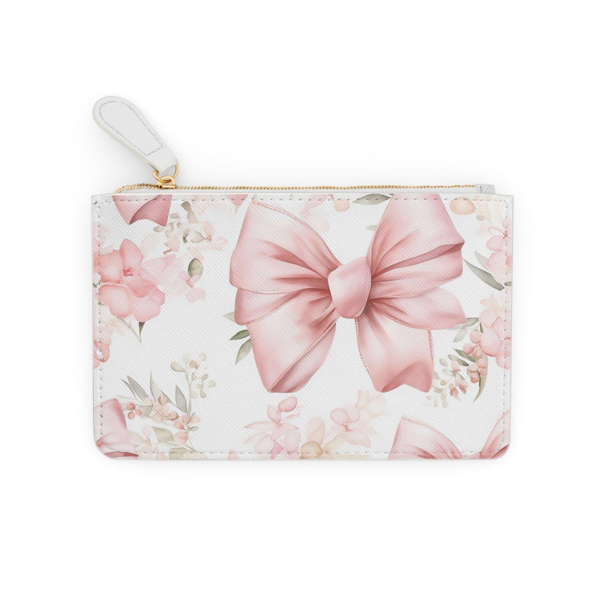 Mini Clutch Bag — Pink Bows Elegance | Southern Belle & Sea™ - Southern Belle & Sea