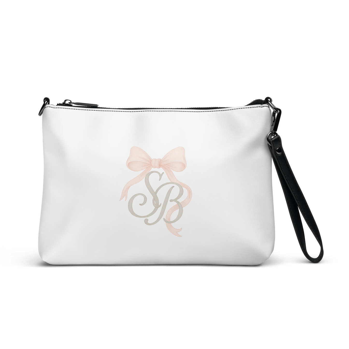 Monogram Grab & Go Bag — Elegant Coastal Charm | Southern Belle & Sea™ - Southern Belle & Sea