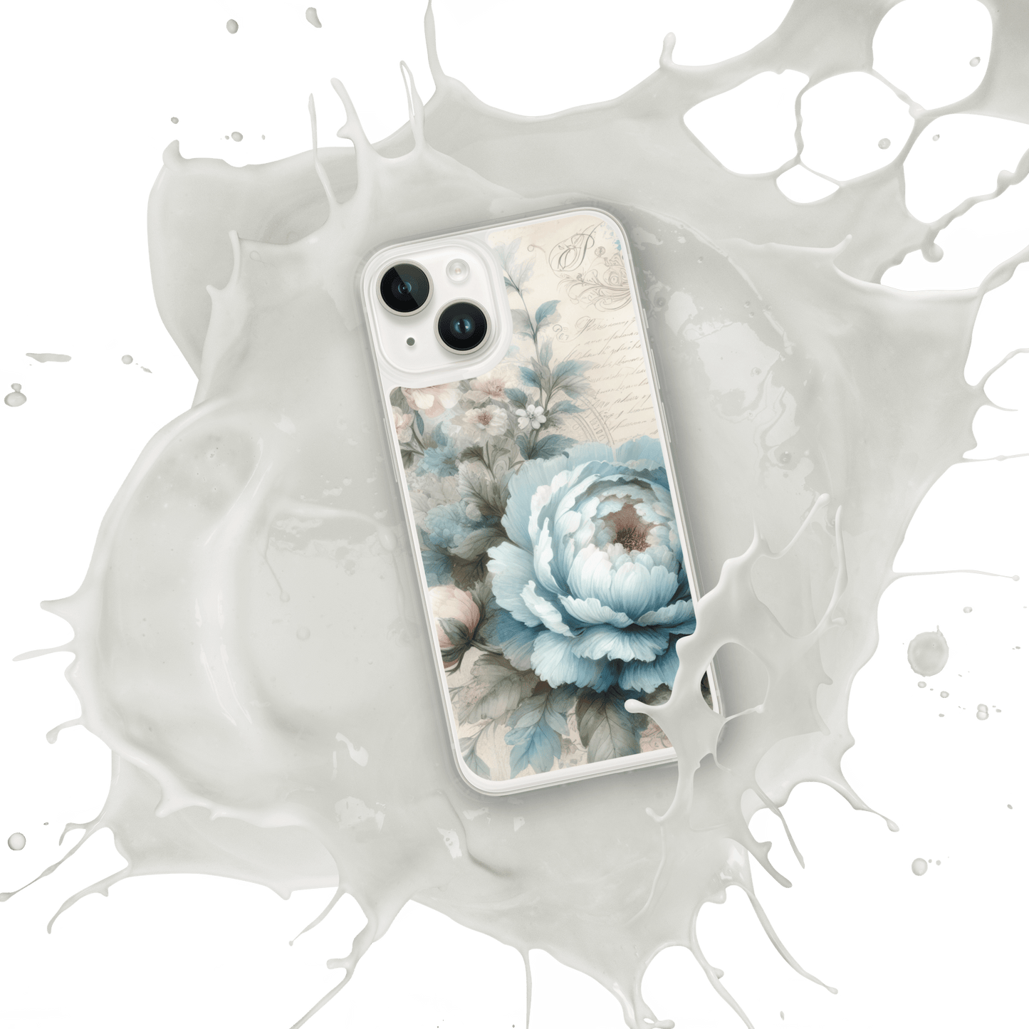 Parisian Petals MagSafe® Clear iPhone Case | Southern Belle & Sea™ - Southern Belle & Sea