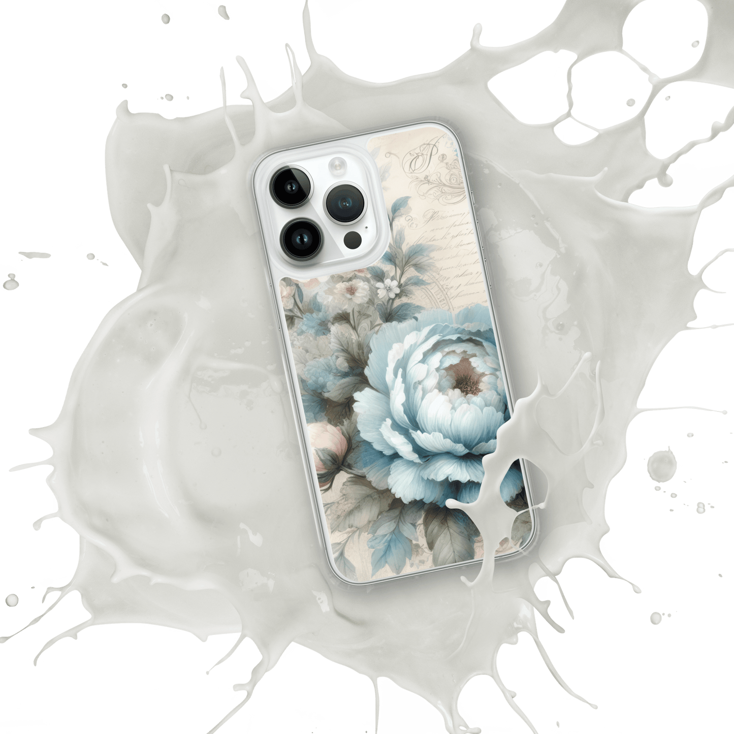 Parisian Petals MagSafe® Clear iPhone Case | Southern Belle & Sea™ - Southern Belle & Sea