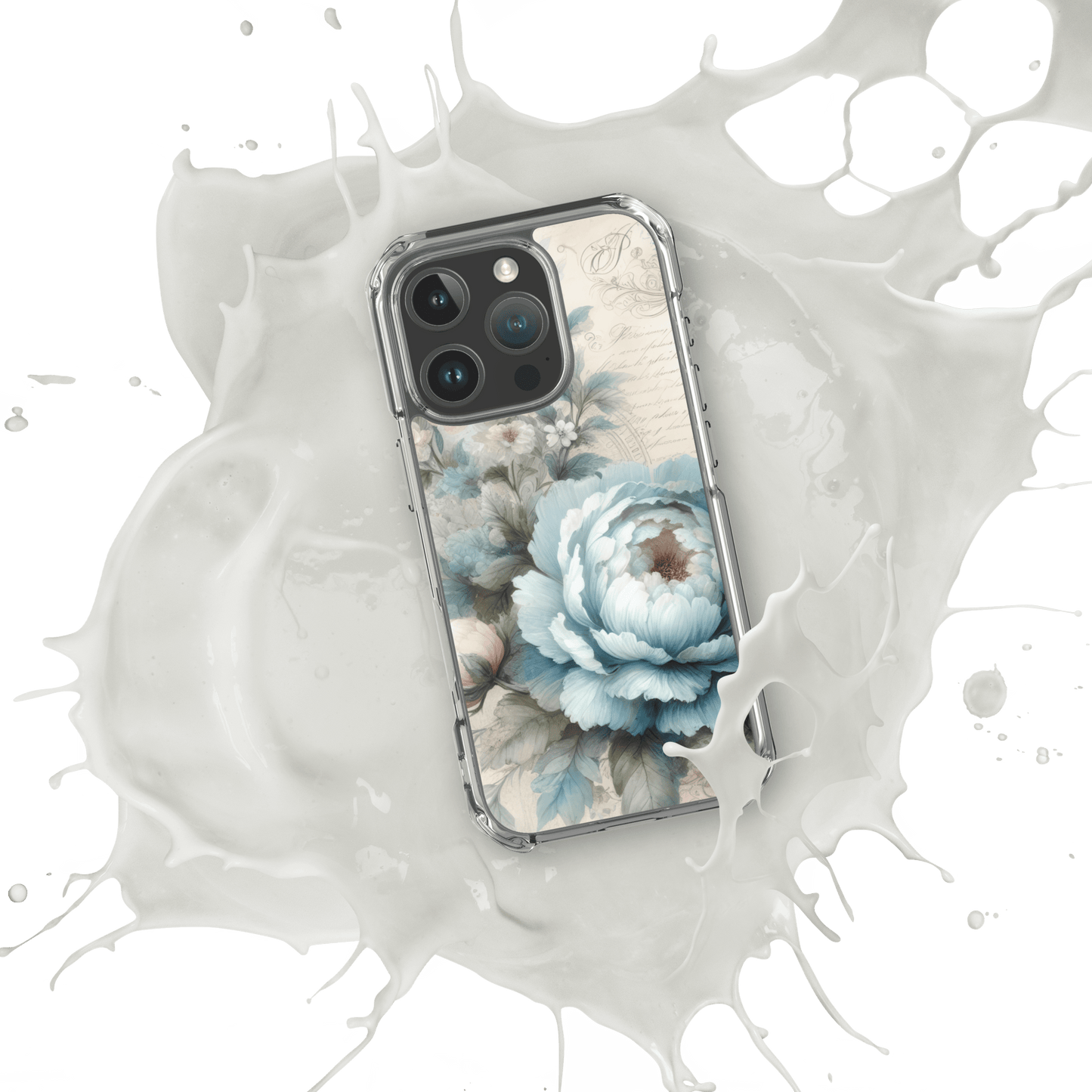 Parisian Petals MagSafe® Clear iPhone Case | Southern Belle & Sea™ - Southern Belle & Sea