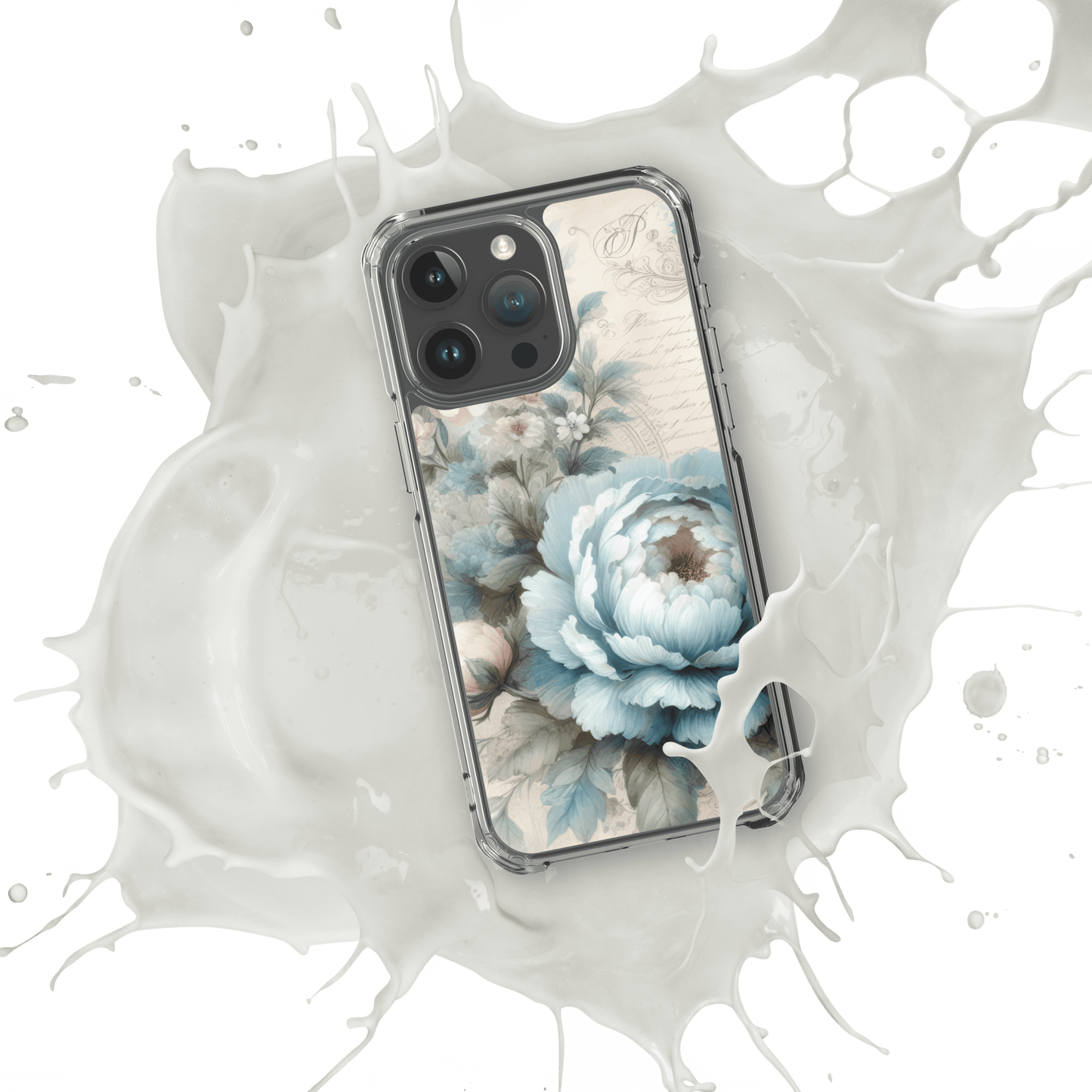 Parisian Petals MagSafe® Clear iPhone Case | Southern Belle & Sea™ - Southern Belle & Sea
