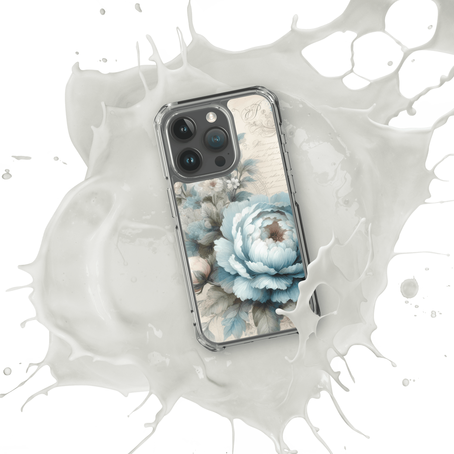 Parisian Petals MagSafe® Clear iPhone Case | Southern Belle & Sea™ - Southern Belle & Sea