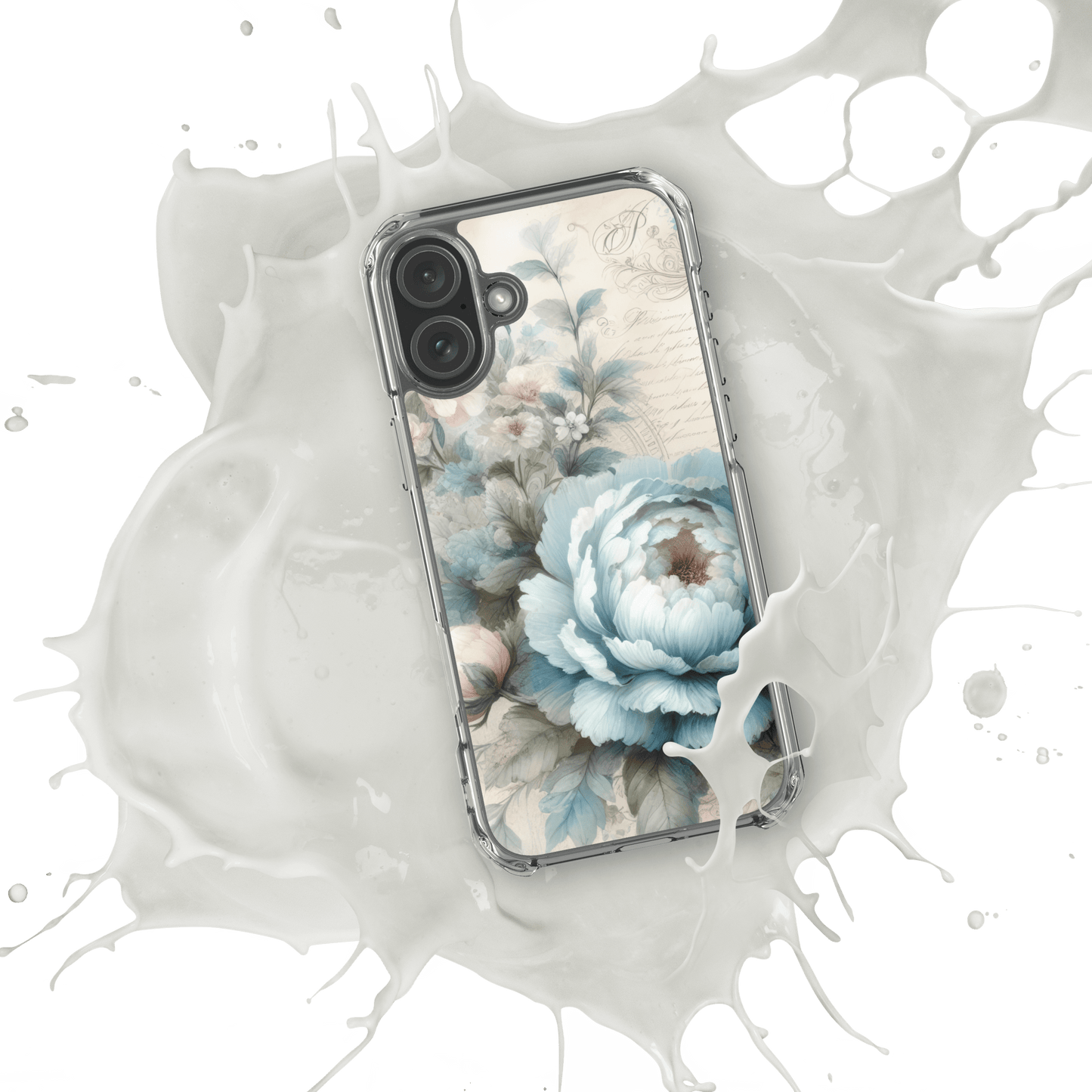 Parisian Petals MagSafe® Clear iPhone Case | Southern Belle & Sea™ - Southern Belle & Sea