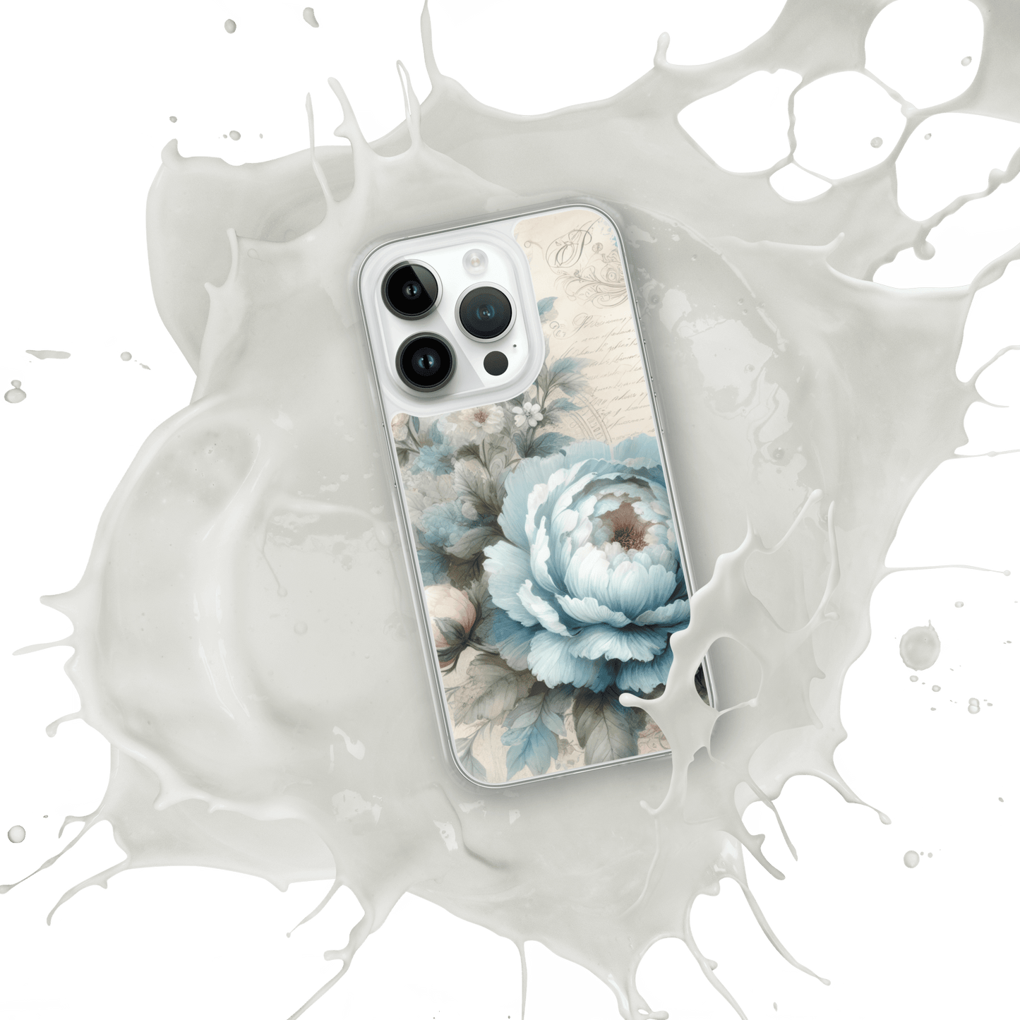 Parisian Petals MagSafe® Clear iPhone Case | Southern Belle & Sea™ - Southern Belle & Sea
