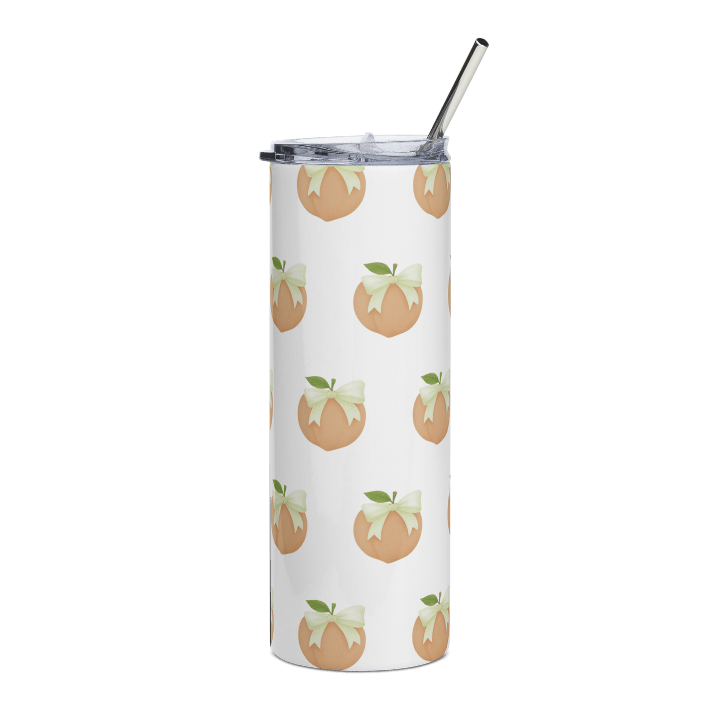Peach Please Stainless Steel Tumbler | Southern Belle & Sea™ - Southern Belle & Sea