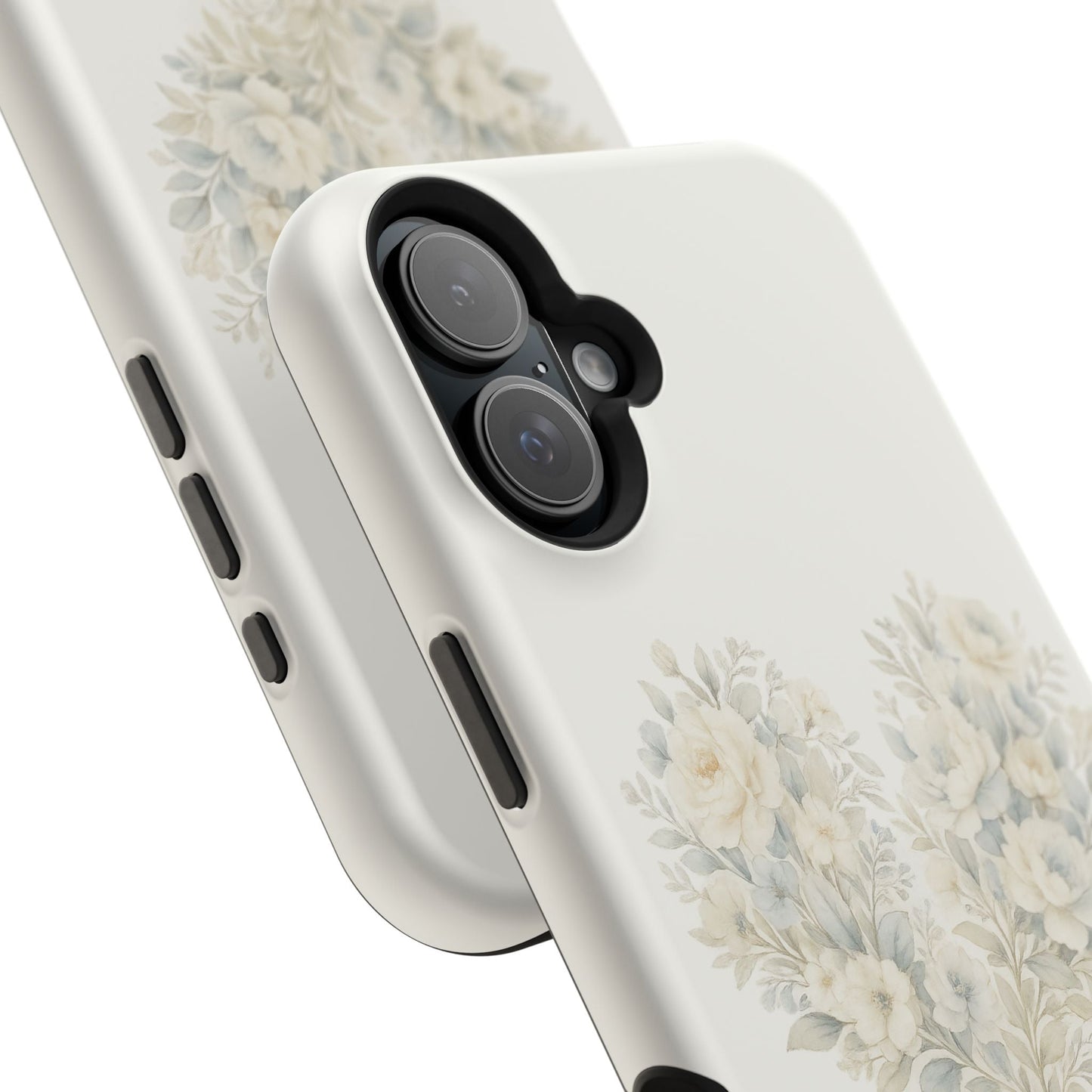 Phone Case — Floral Heart 'Love' Magnetic Impact - Resistant Case - Southern Belle & Sea