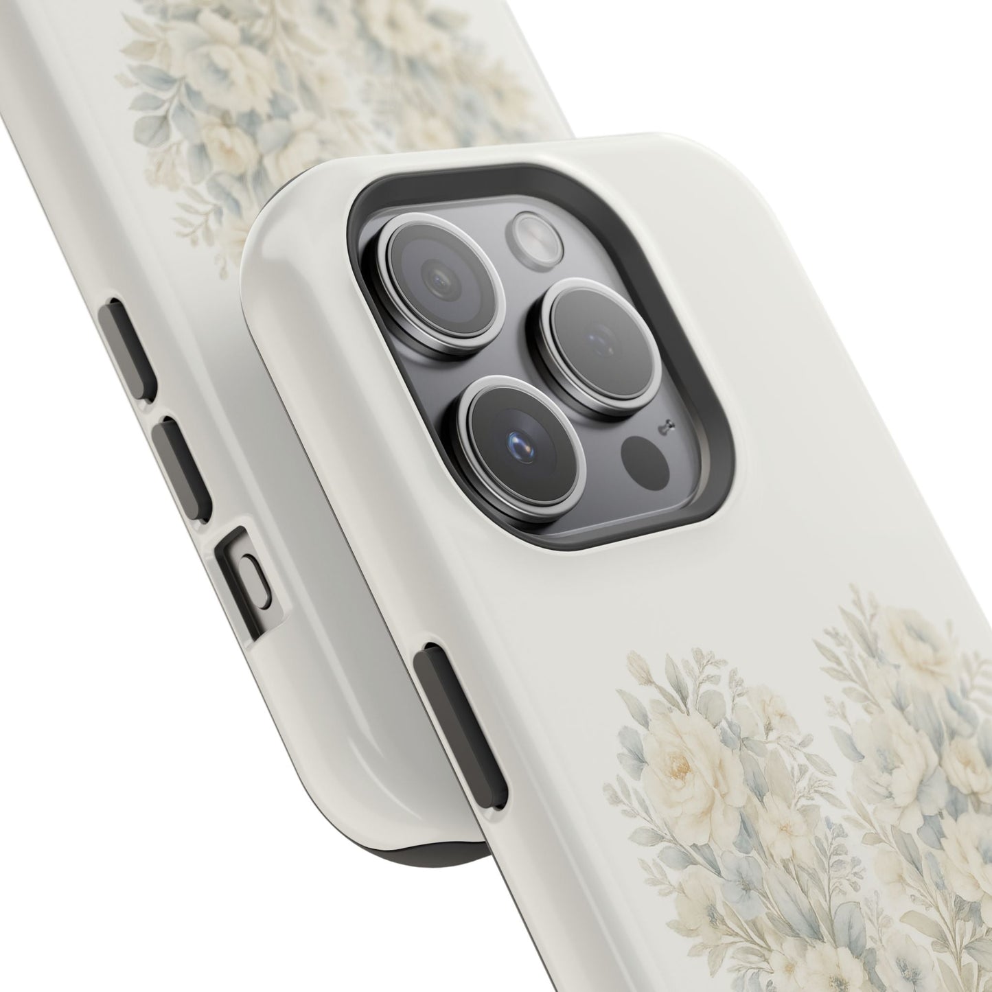 Phone Case — Floral Heart 'Love' Magnetic Impact - Resistant Case - Southern Belle & Sea