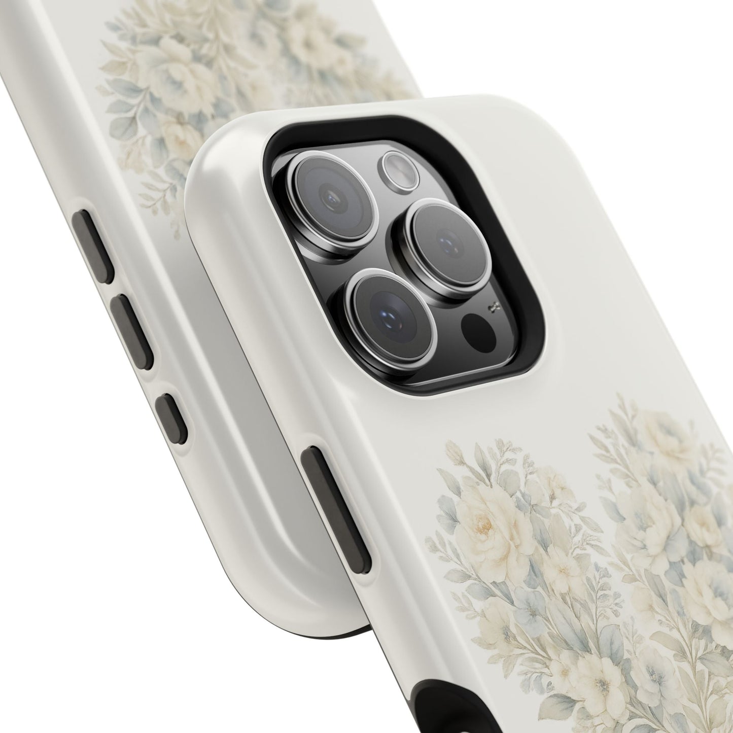 Phone Case — Floral Heart 'Love' Magnetic Impact - Resistant Case - Southern Belle & Sea