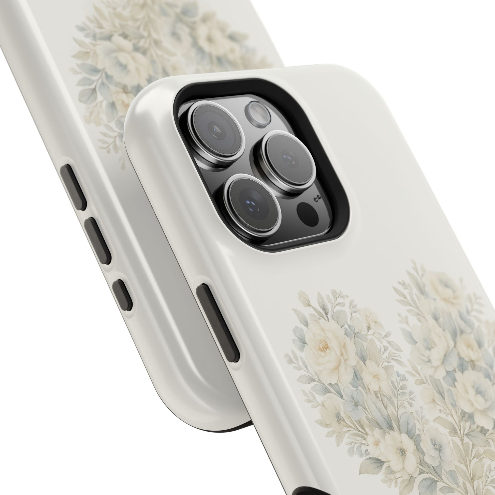 Phone Case — Floral Heart 'Love' Magnetic Impact - Resistant Case - Southern Belle & Sea