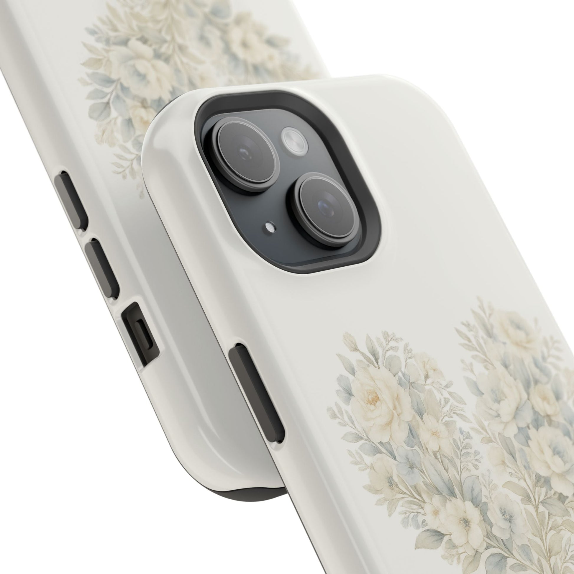 Phone Case — Floral Heart 'Love' Magnetic Impact - Resistant Case - Southern Belle & Sea