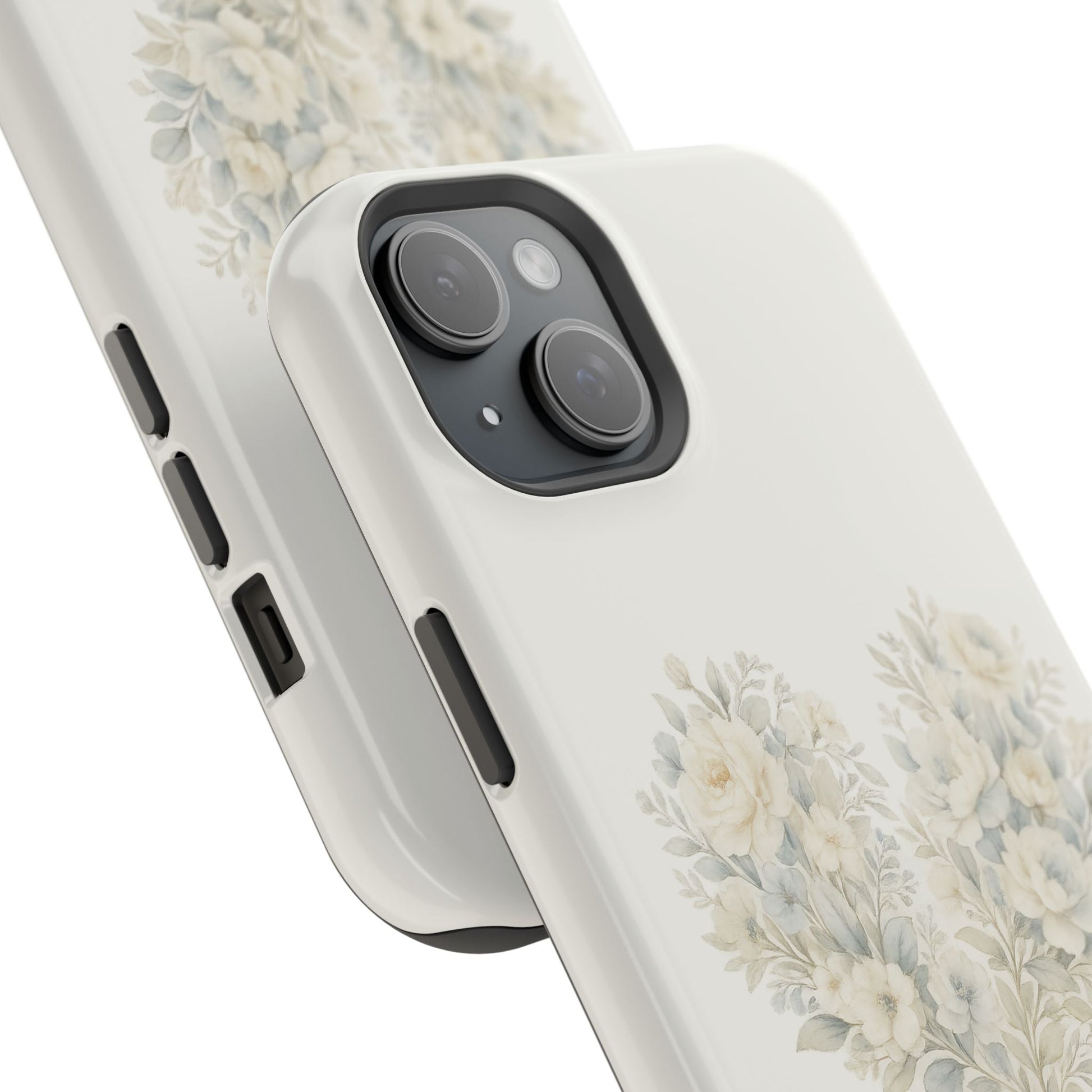 Phone Case — Floral Heart 'Love' Magnetic Impact - Resistant Case - Southern Belle & Sea