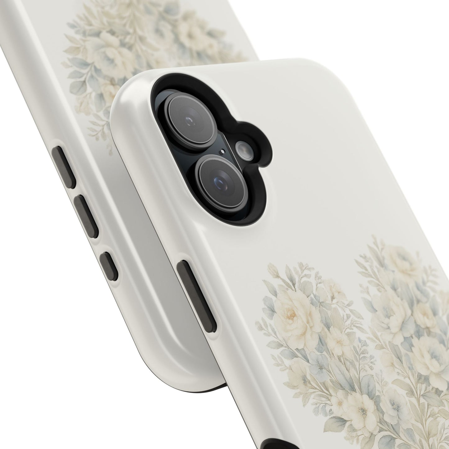 Phone Case — Floral Heart 'Love' Magnetic Impact - Resistant Case - Southern Belle & Sea