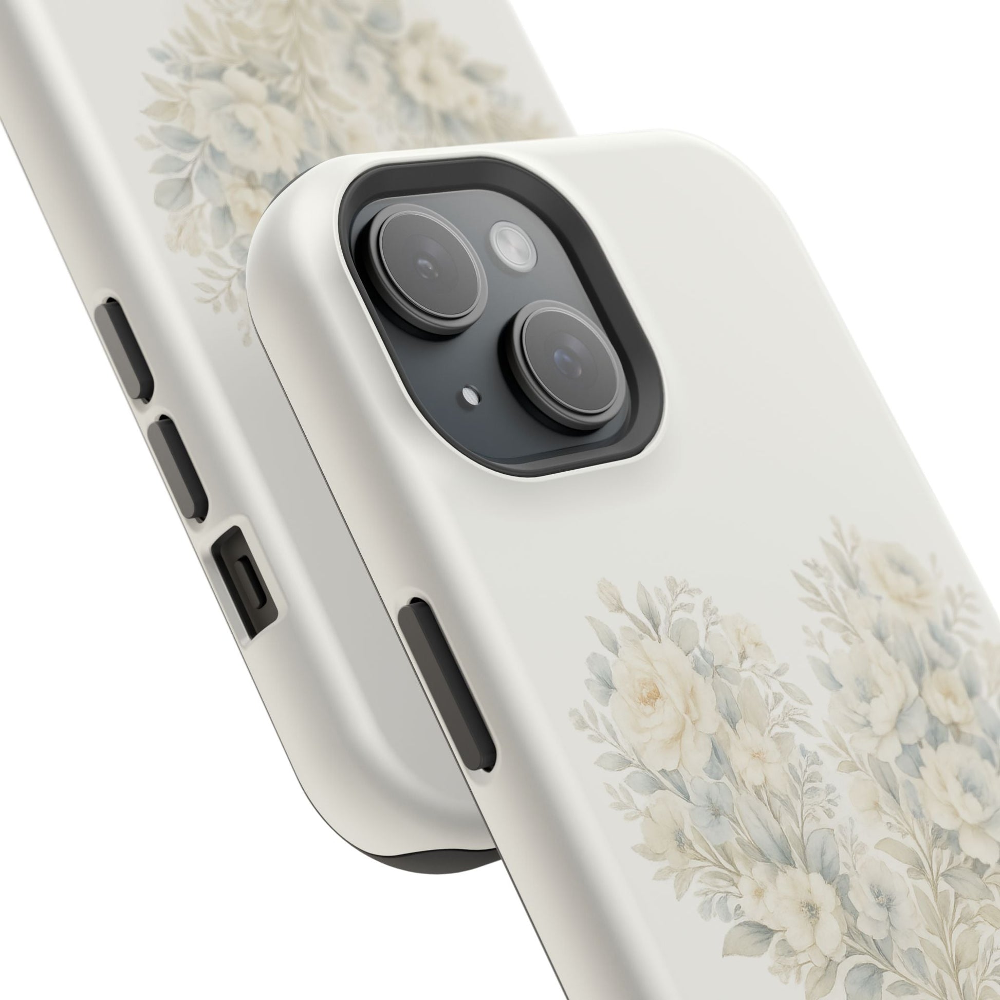 Phone Case — Floral Heart 'Love' Magnetic Impact - Resistant Case - Southern Belle & Sea