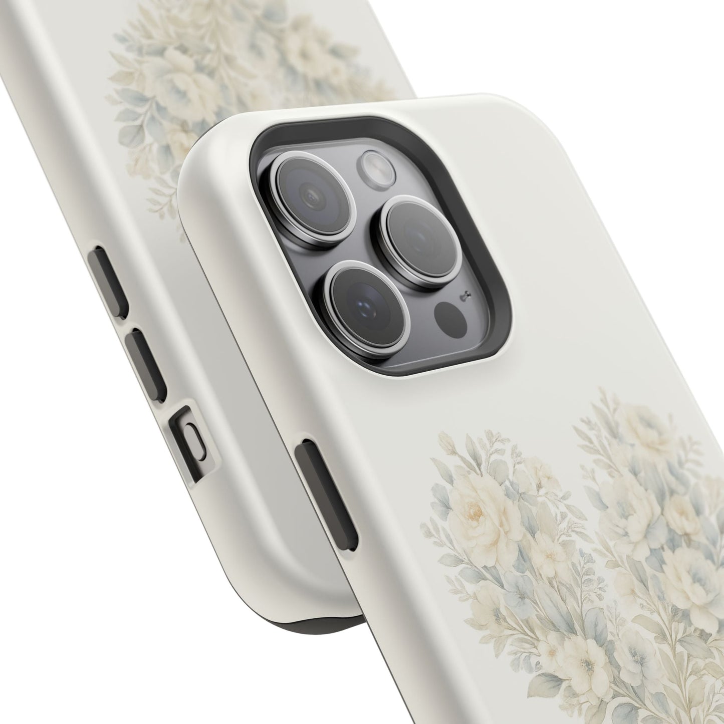 Phone Case — Floral Heart 'Love' Magnetic Impact - Resistant Case - Southern Belle & Sea