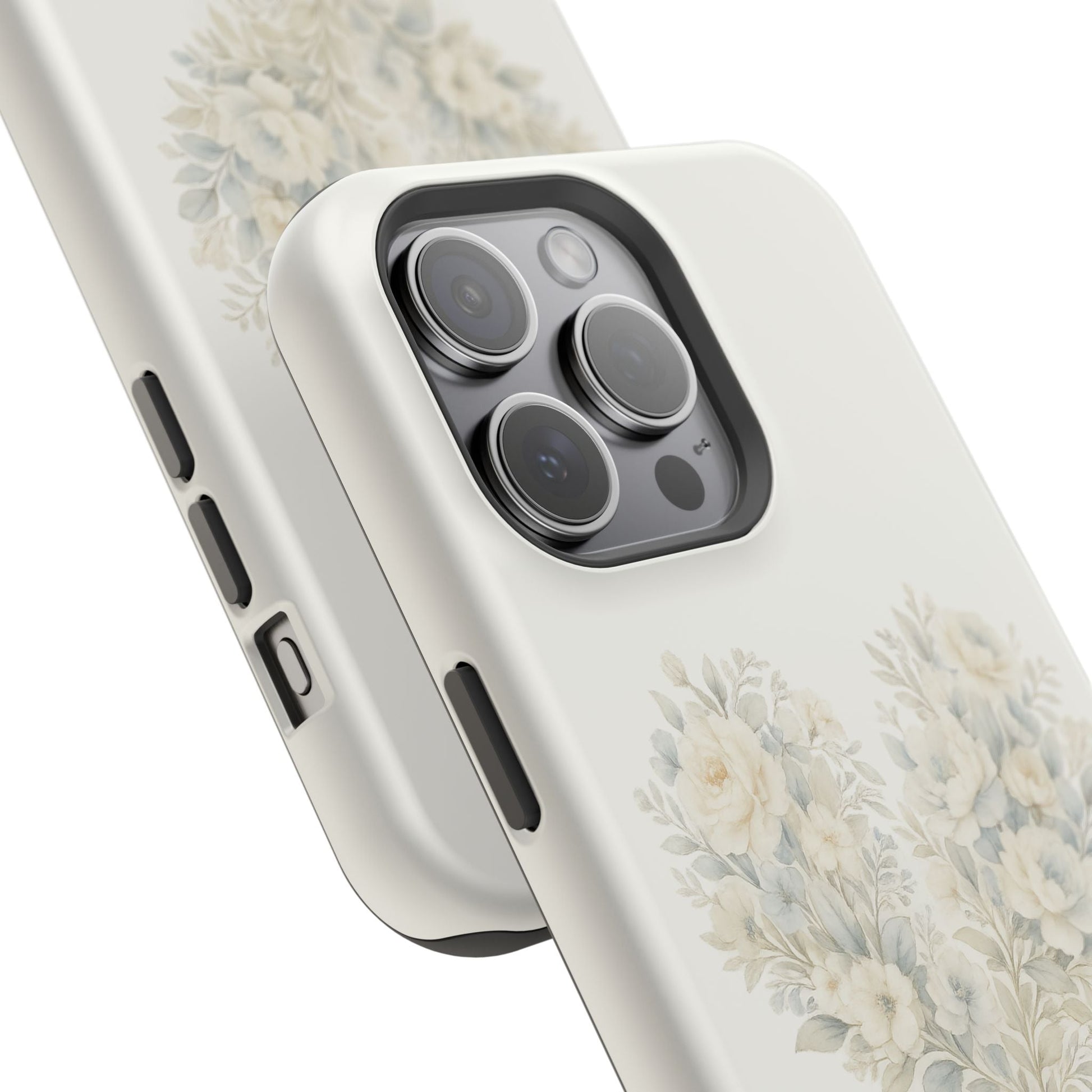 Phone Case — Floral Heart 'Love' Magnetic Impact - Resistant Case - Southern Belle & Sea