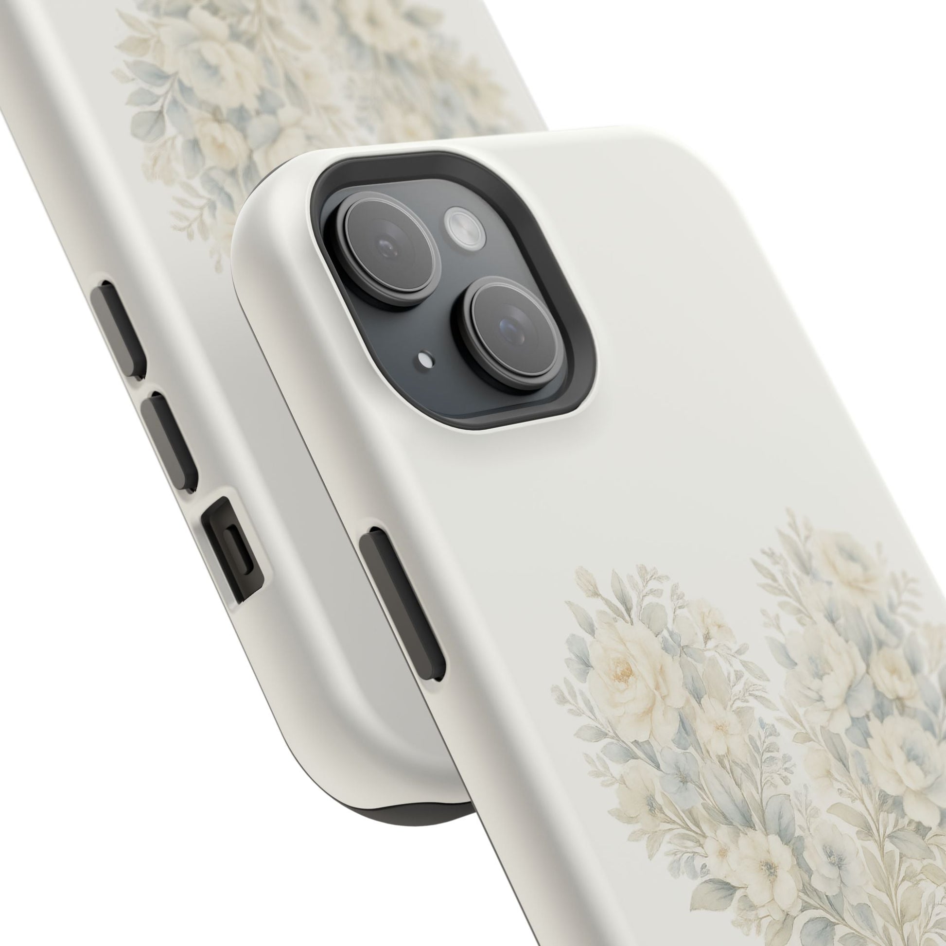 Phone Case — Floral Heart 'Love' Magnetic Impact - Resistant Case - Southern Belle & Sea