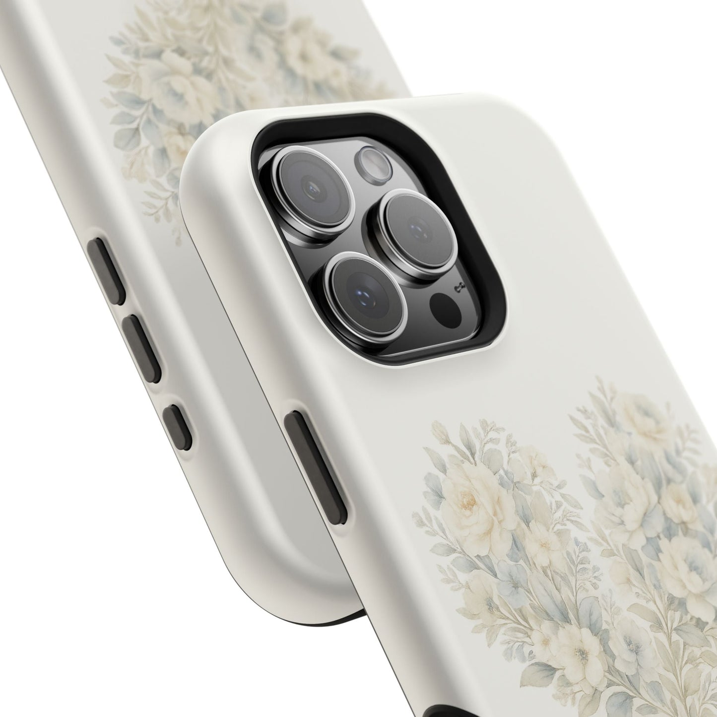 Phone Case — Floral Heart 'Love' Magnetic Impact - Resistant Case - Southern Belle & Sea