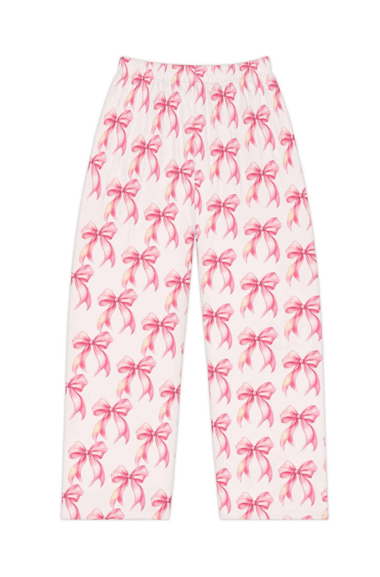 Pink Bow Lounge Pants (Women’s Pajamas) | Southern Belle & Sea™ - Southern Belle & Sea