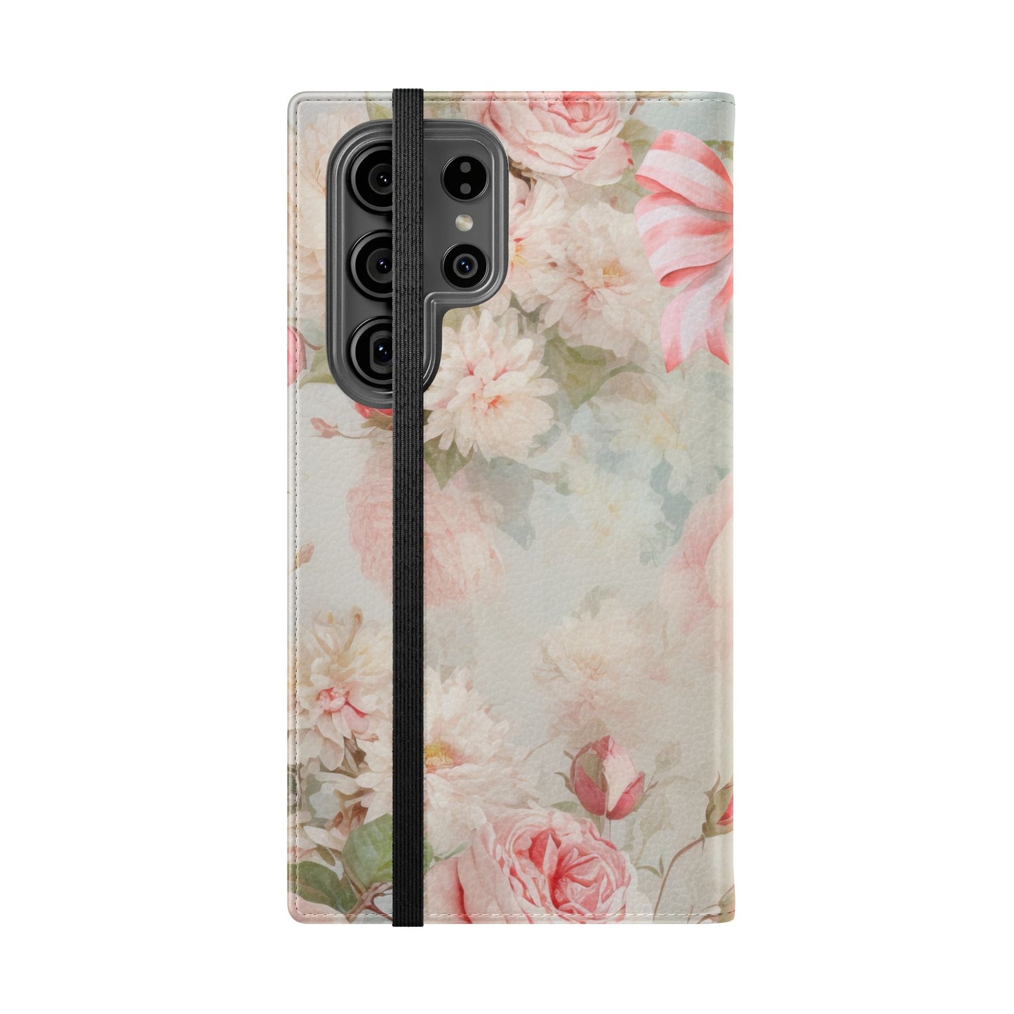 Pink Floral Bow — Foldable Phone Case | Southern Belle & Sea™ - Southern Belle & Sea