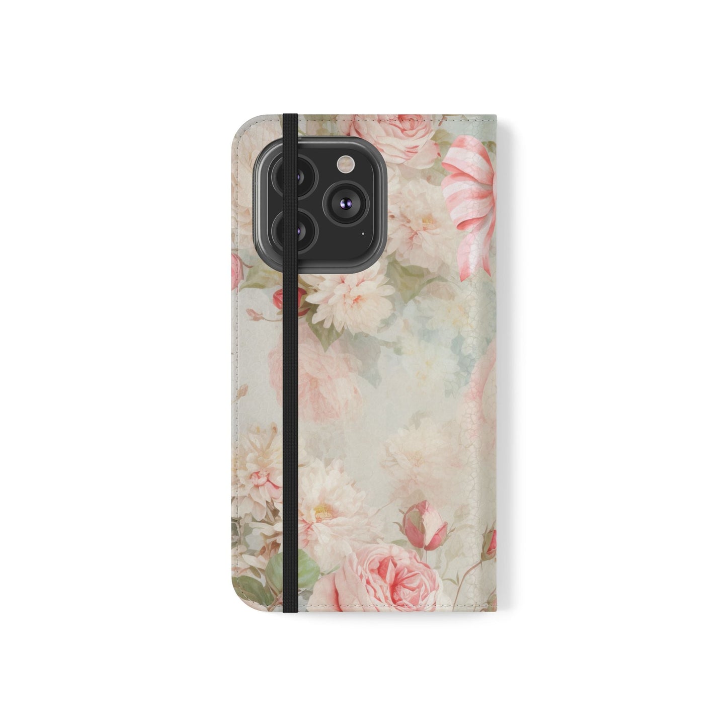 Pink Floral Bow — Foldable Phone Case | Southern Belle & Sea™ - Southern Belle & Sea