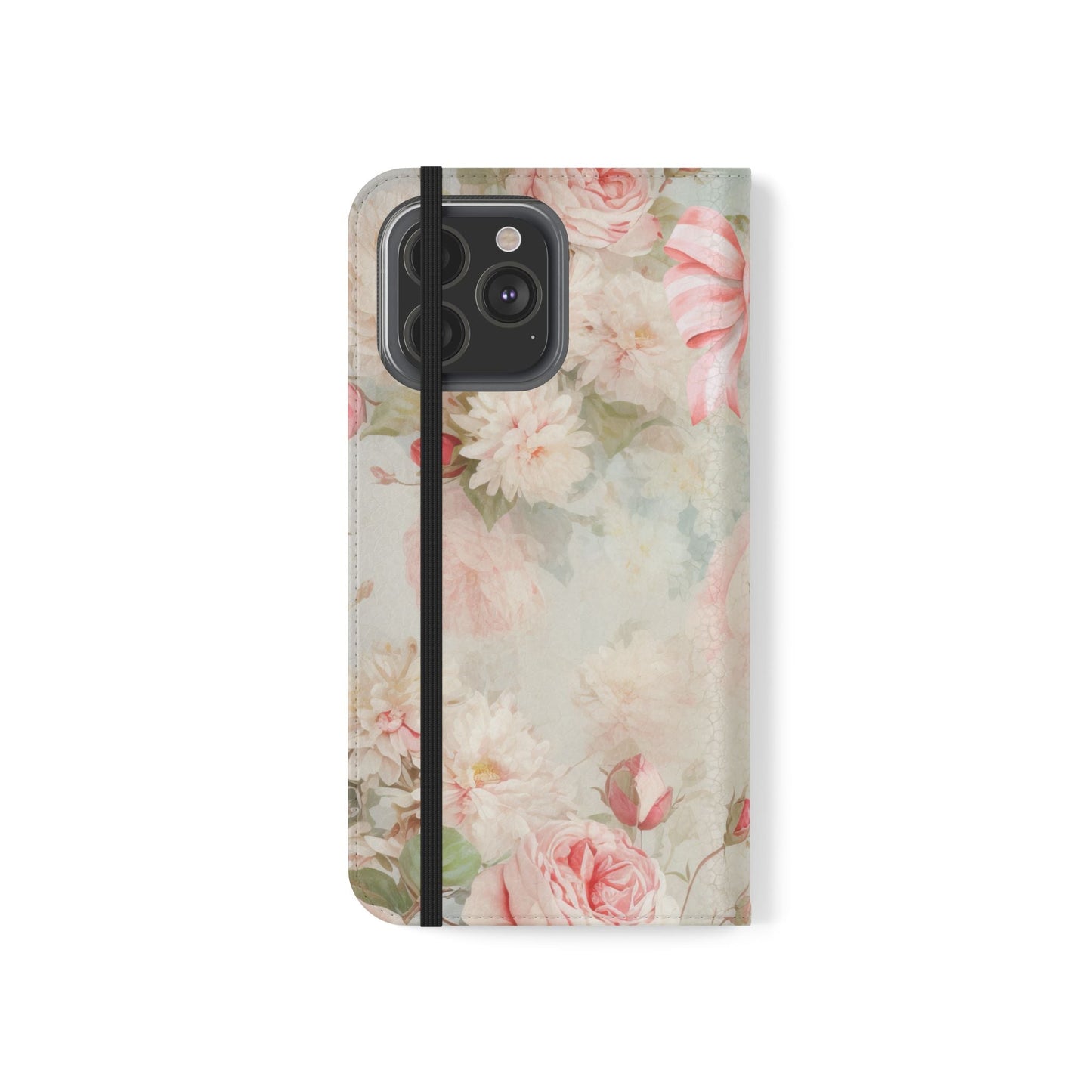 Pink Floral Bow — Foldable Phone Case | Southern Belle & Sea™ - Southern Belle & Sea