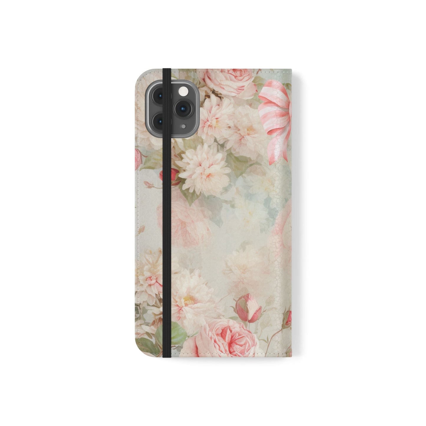 Pink Floral Bow — Foldable Phone Case | Southern Belle & Sea™ - Southern Belle & Sea