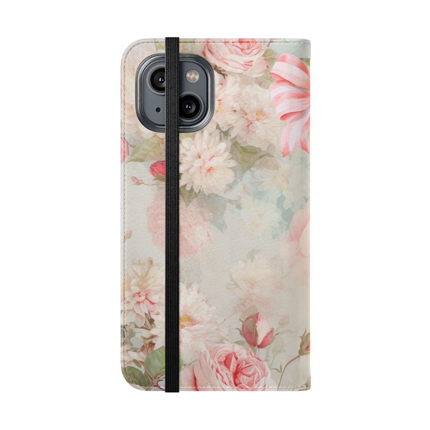 Pink Floral Bow — Foldable Phone Case | Southern Belle & Sea™ - Southern Belle & Sea