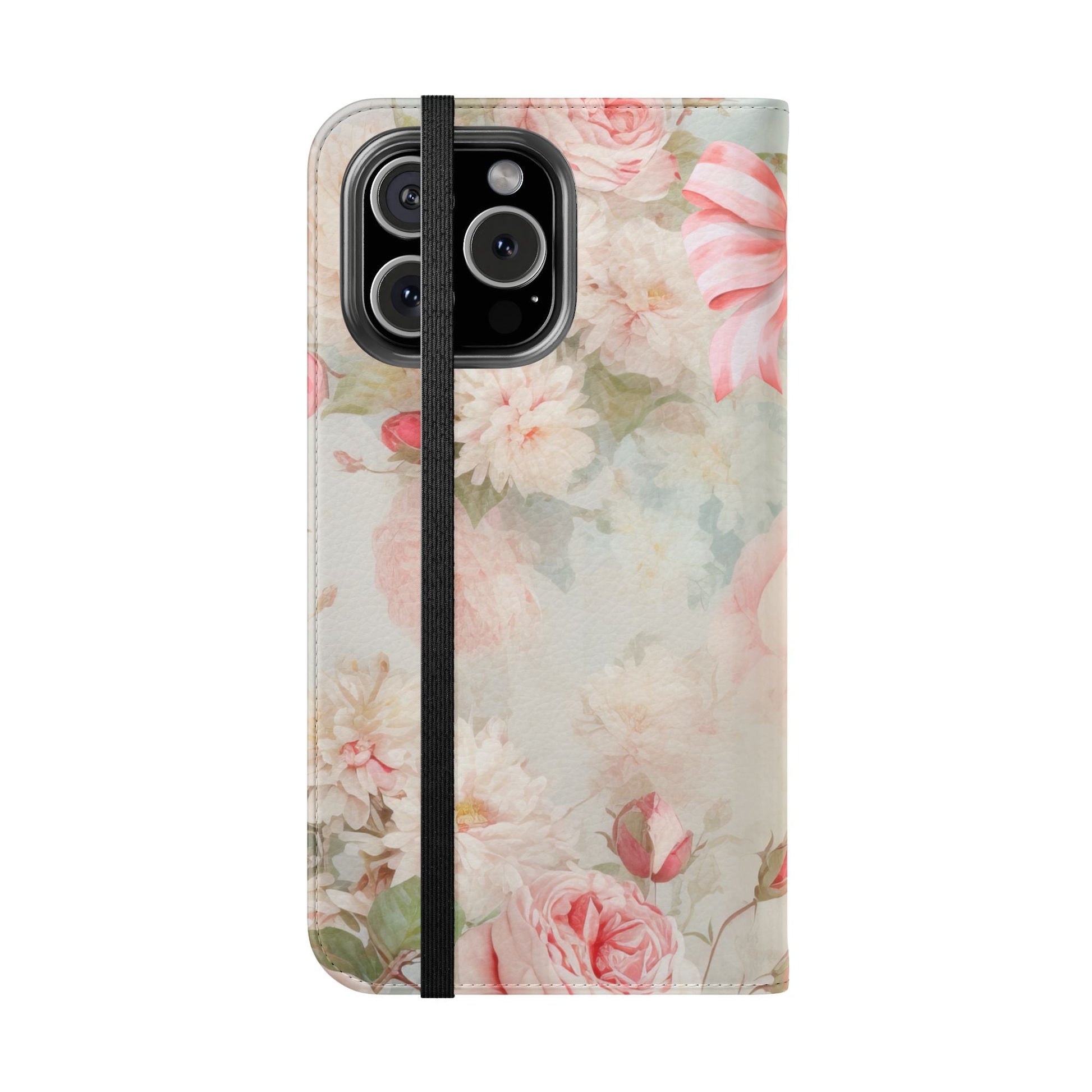 Pink Floral Bow — Foldable Phone Case | Southern Belle & Sea™ - Southern Belle & Sea